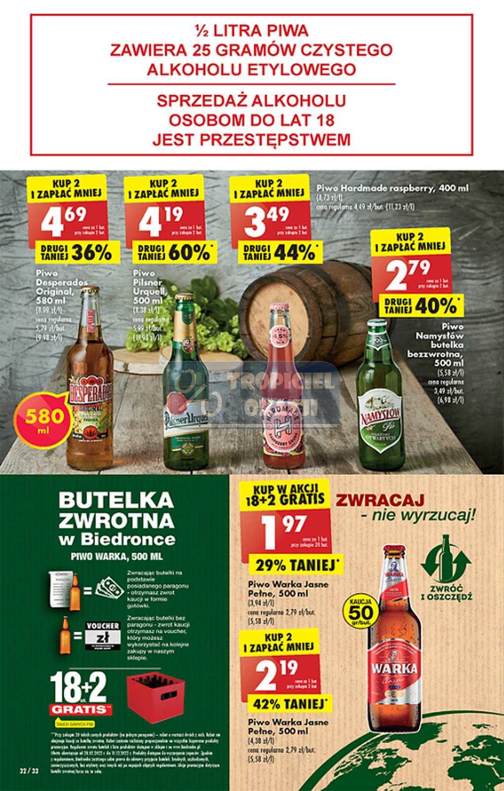 Gazetka promocyjna Biedronka str. 32