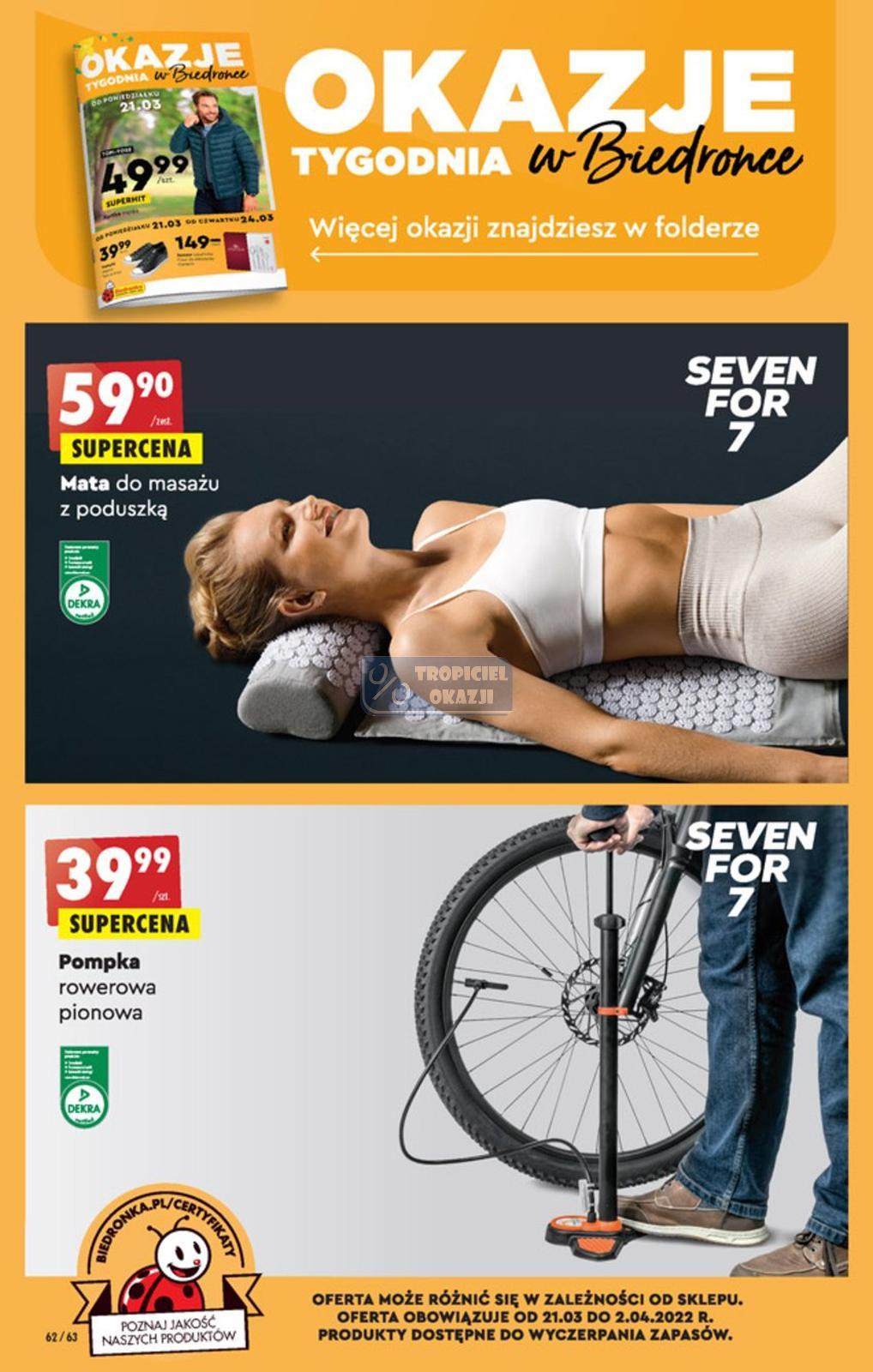 Gazetka promocyjna Biedronka str. 62