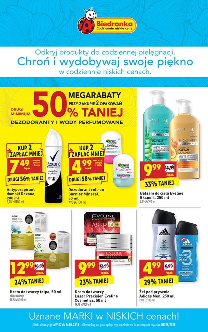 Gazetka promocyjna Biedronka str. 1