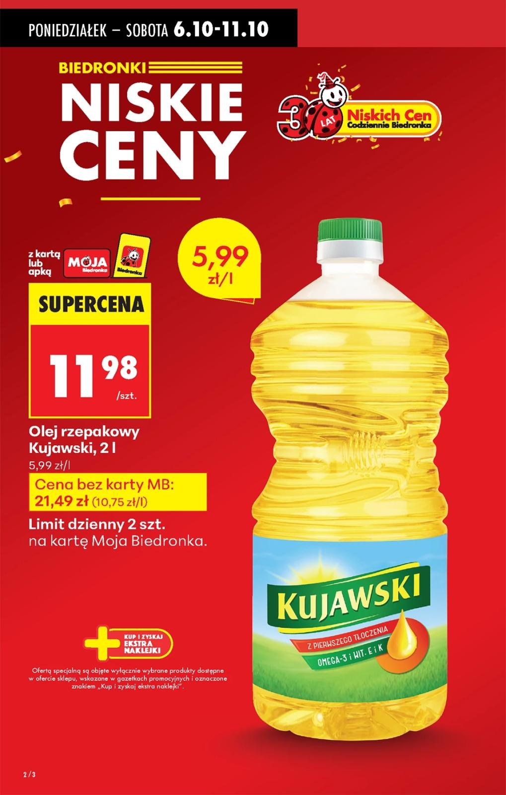 Gazetka promocyjna Biedronka str. 2