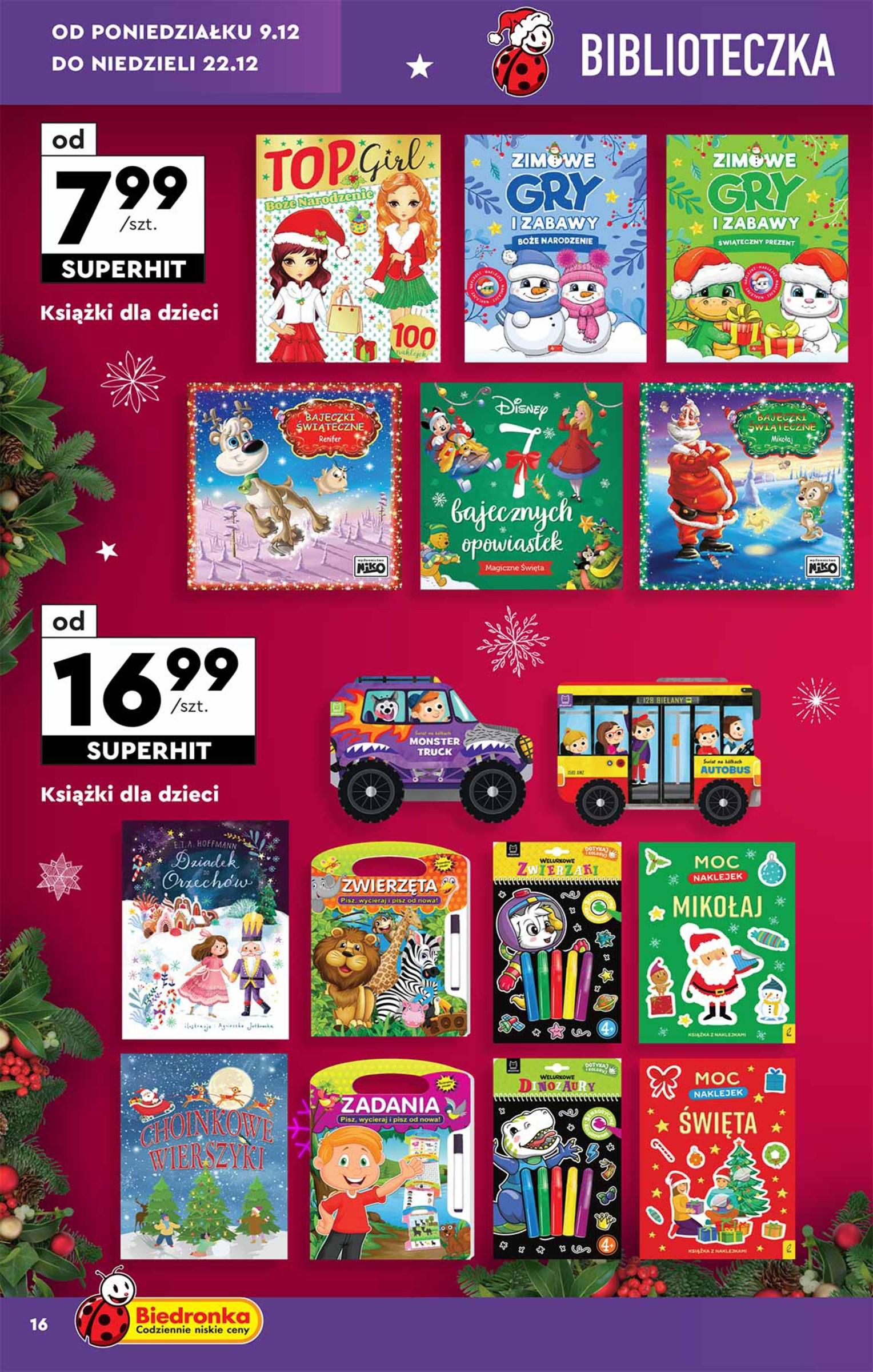 Gazetka promocyjna Biedronka str. 16