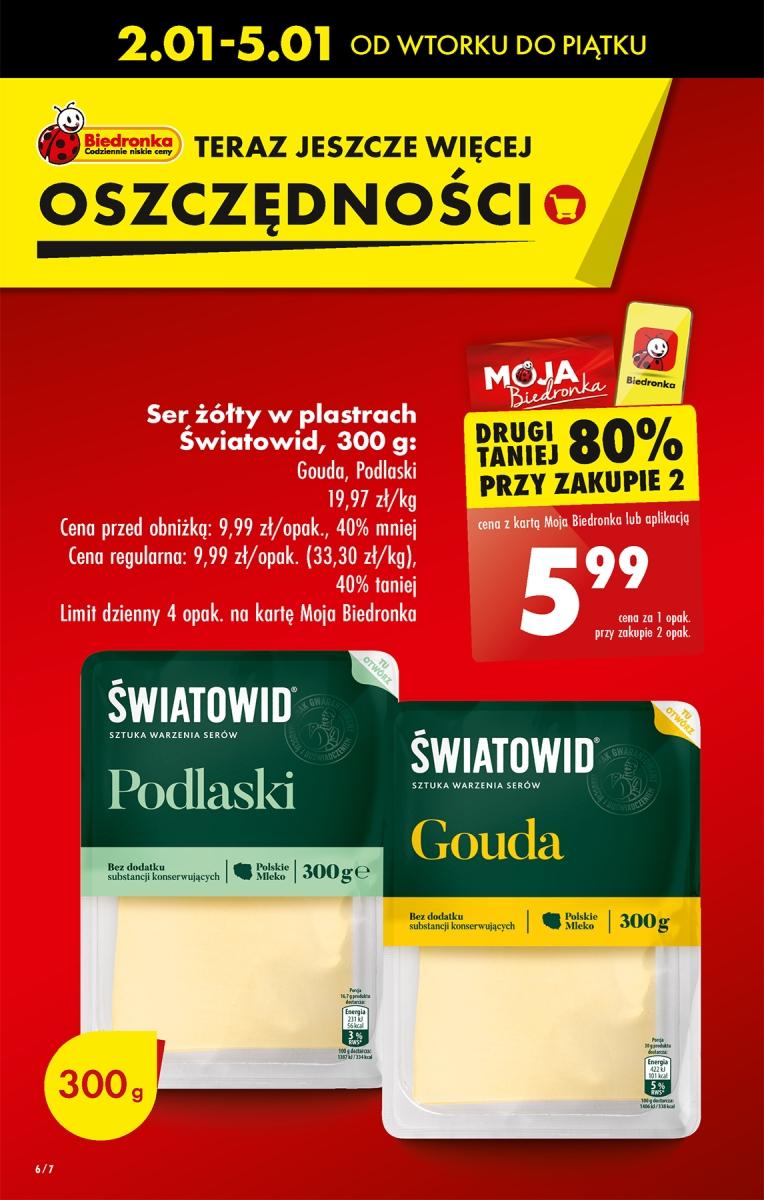 Gazetka promocyjna Biedronka str. 6