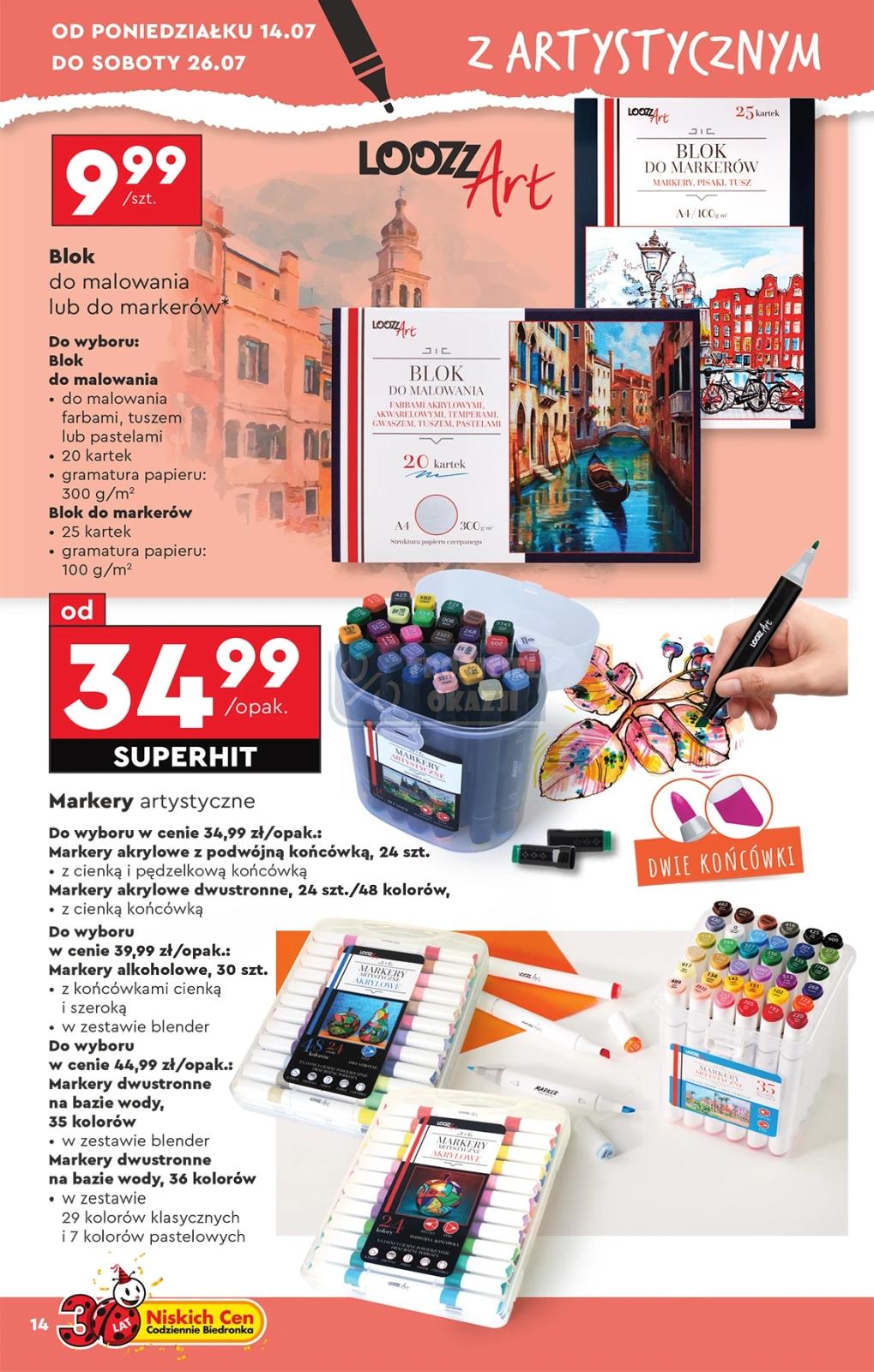 Gazetka promocyjna Biedronka str. 14