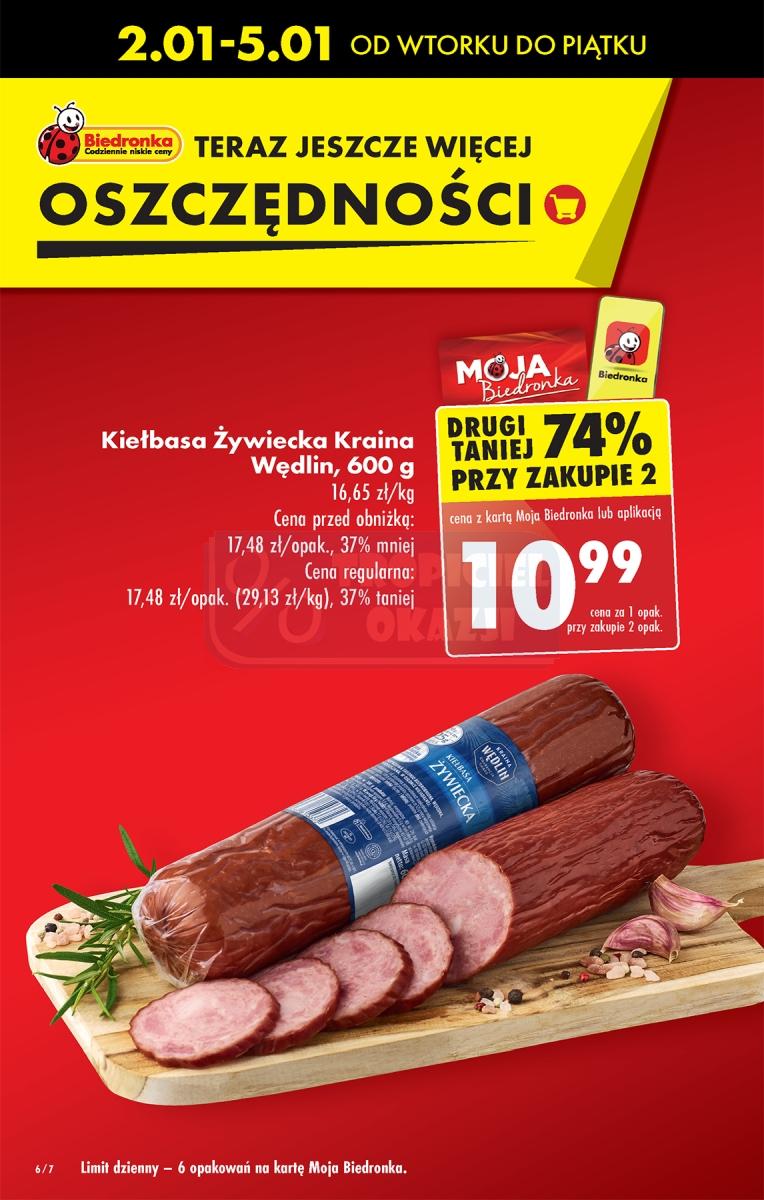 Gazetka promocyjna Biedronka str. 6