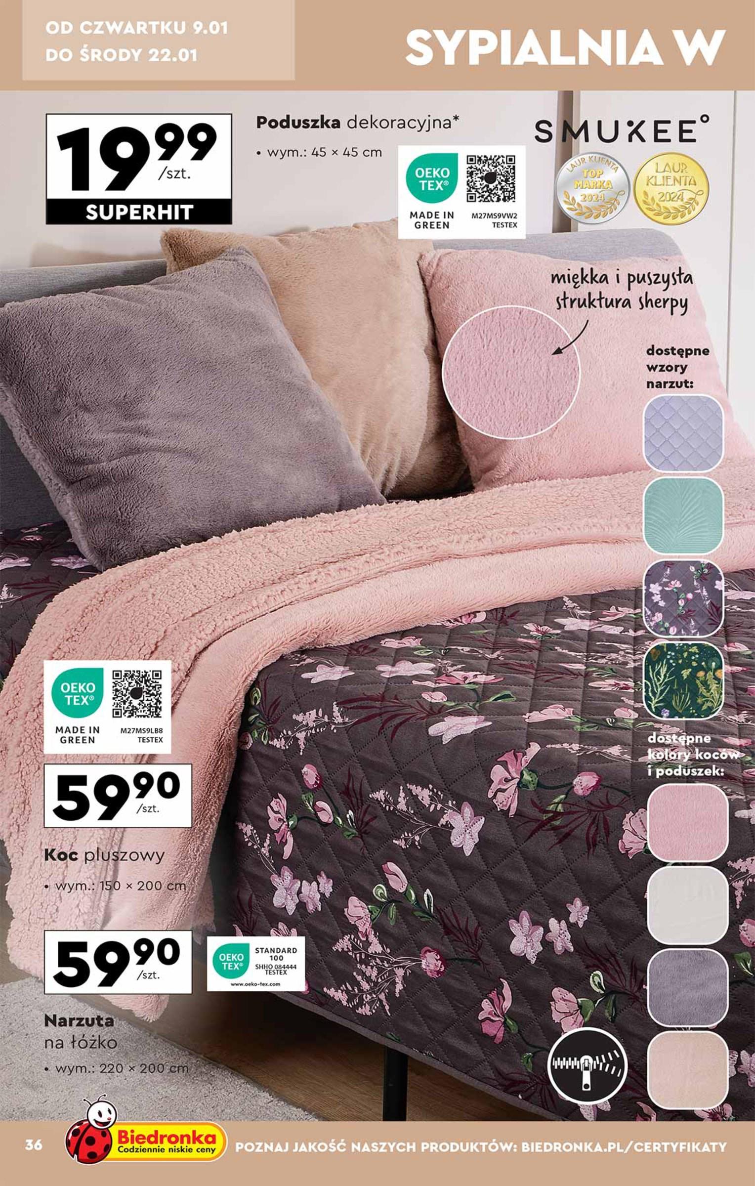 Gazetka promocyjna Biedronka str. 36