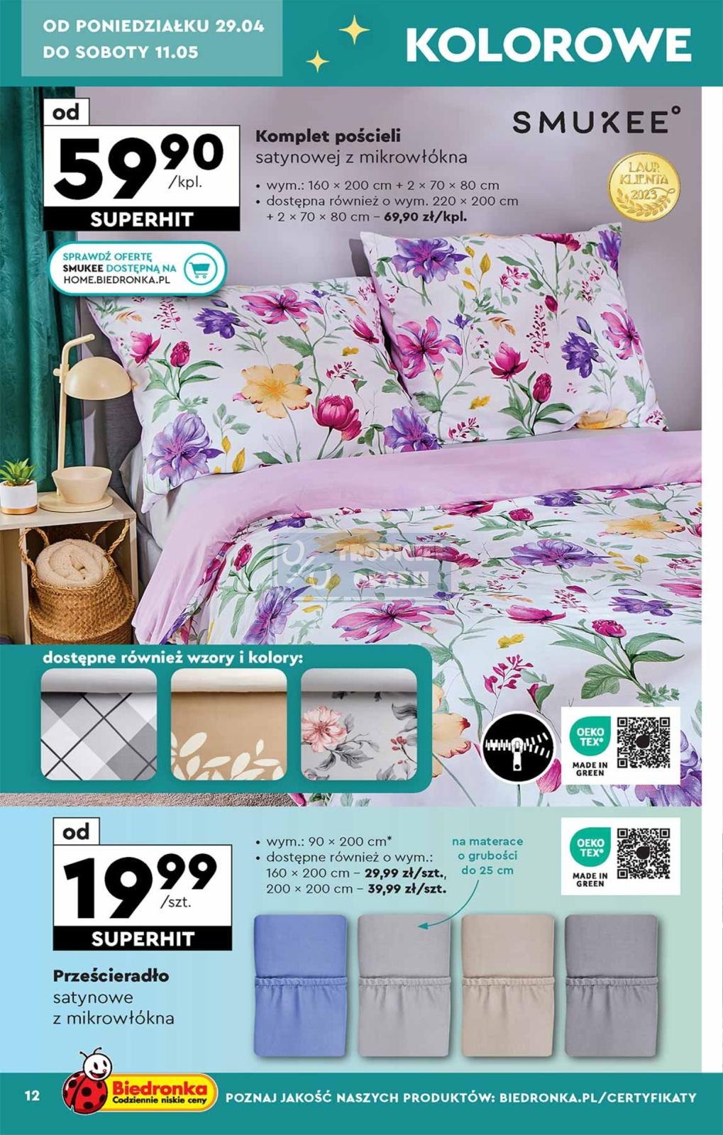 Gazetka promocyjna Biedronka str. 12