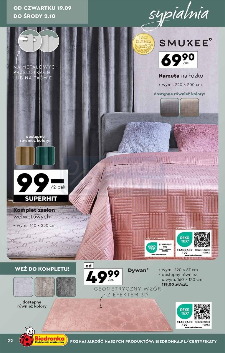 Gazetka promocyjna Biedronka str. 22