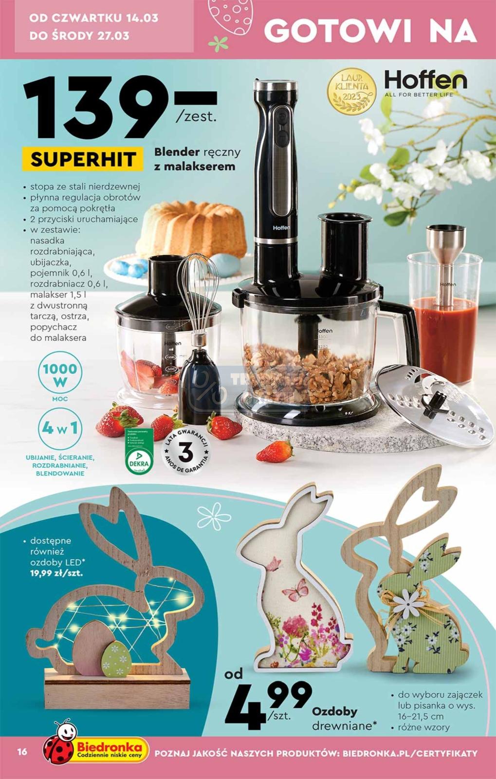 Gazetka promocyjna Biedronka str. 16