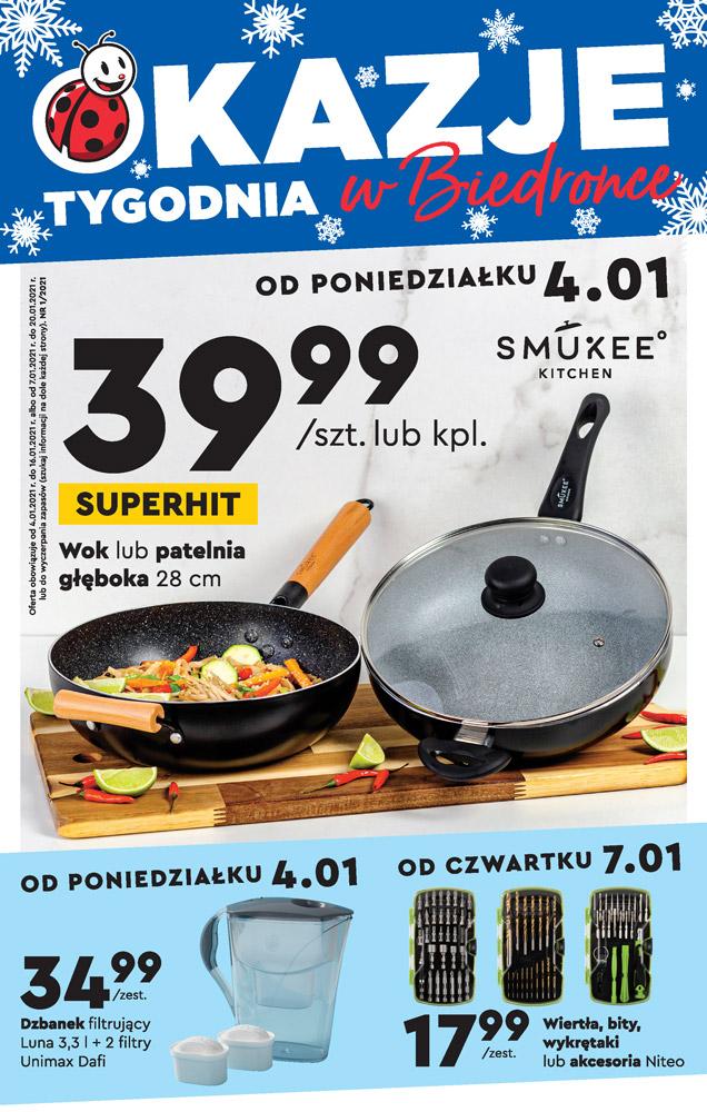 Gazetka promocyjna Biedronka str. 1
