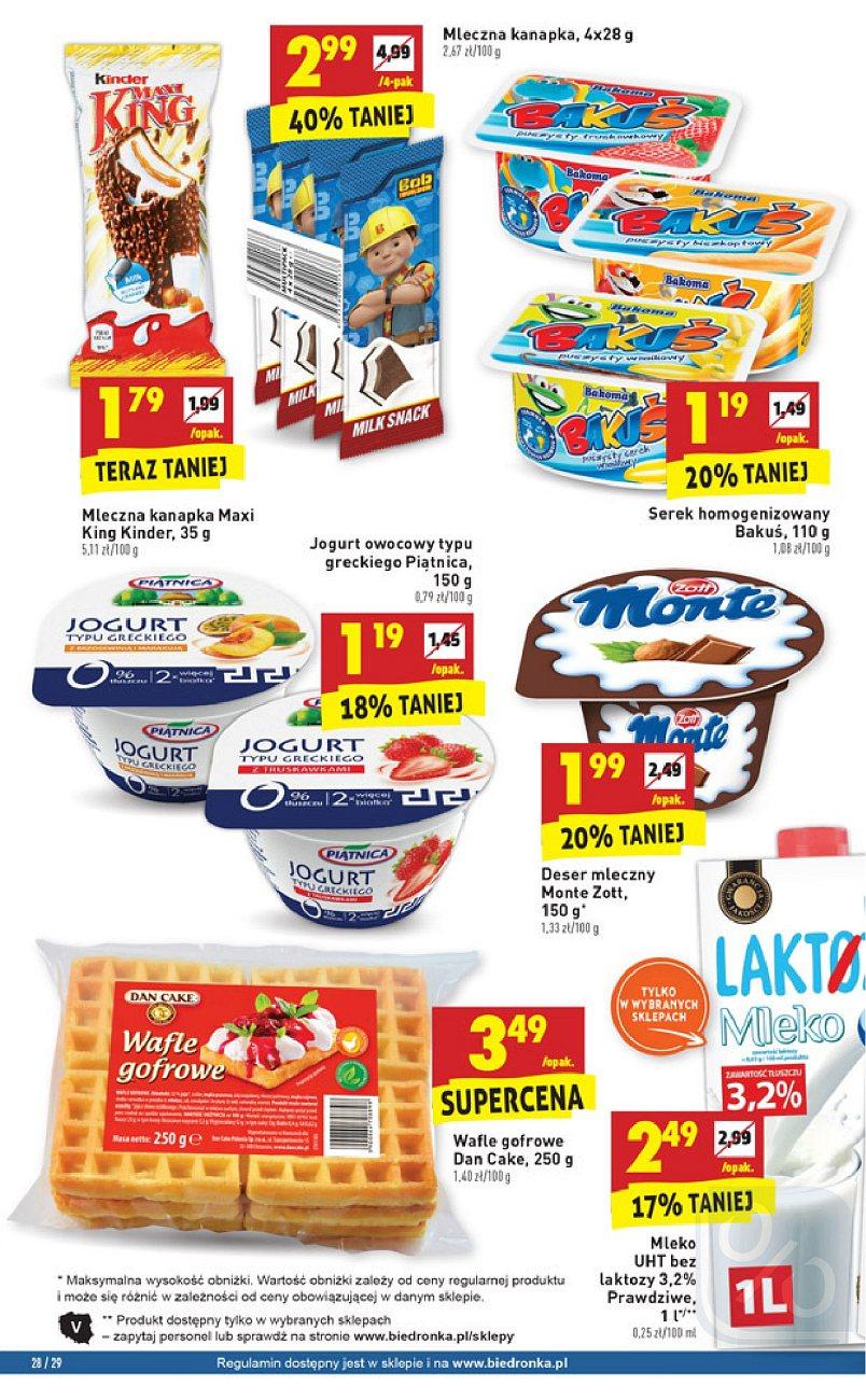 Gazetka promocyjna Biedronka str. 28