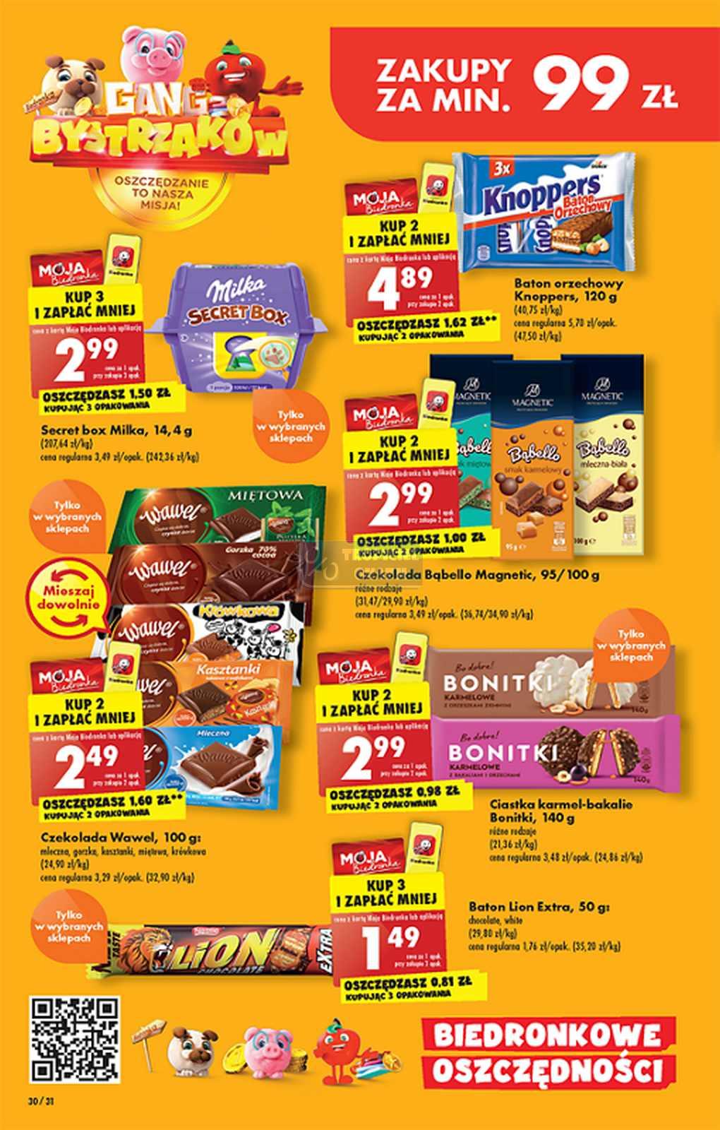 Gazetka promocyjna Biedronka str. 30
