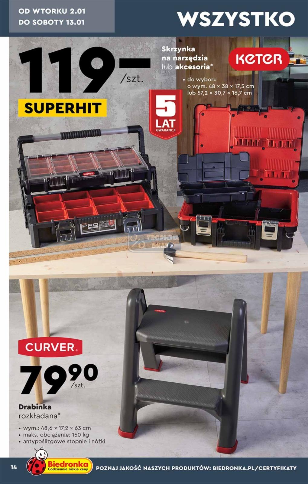 Gazetka promocyjna Biedronka str. 14