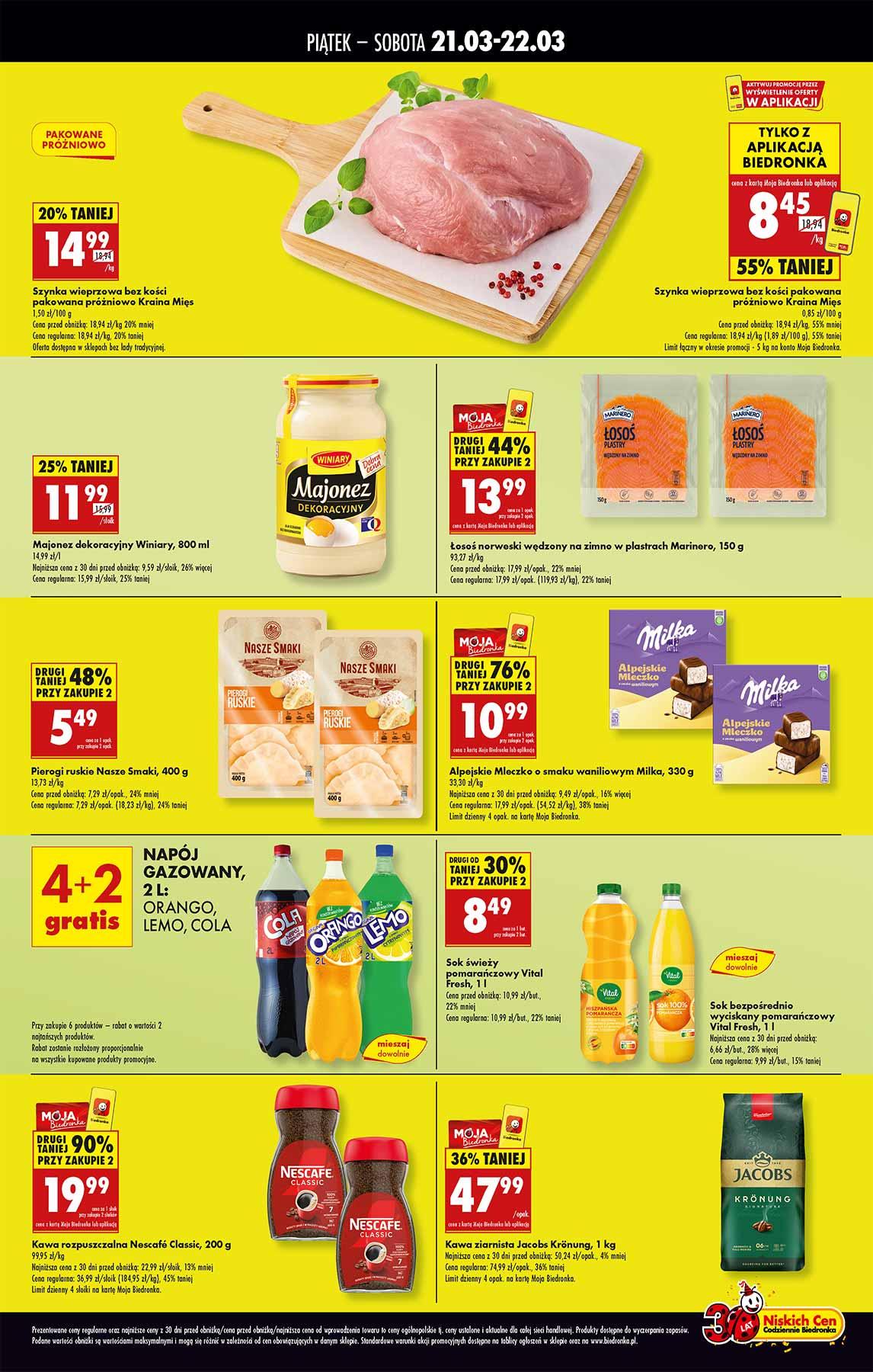 Gazetka promocyjna Biedronka str. 2