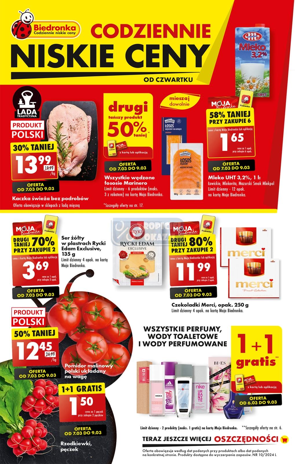 Gazetka promocyjna Biedronka str. 1