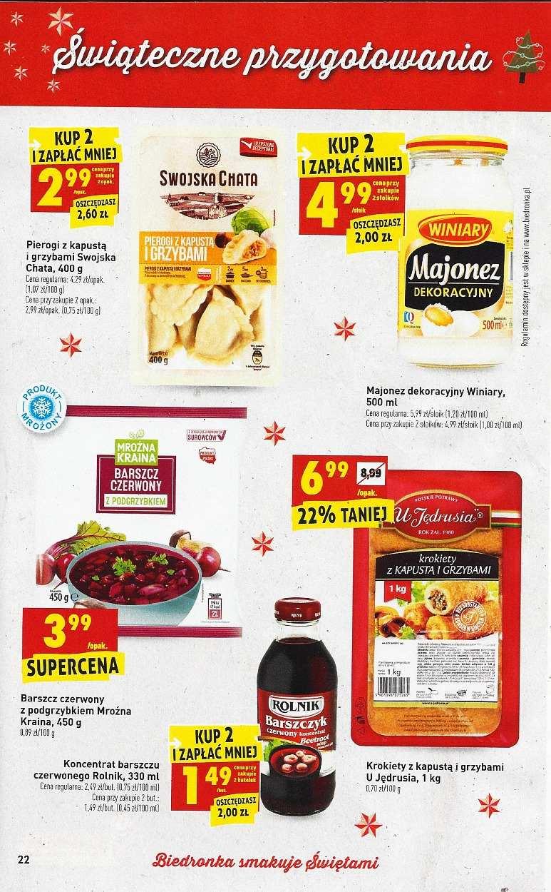 Gazetka promocyjna Biedronka str. 22
