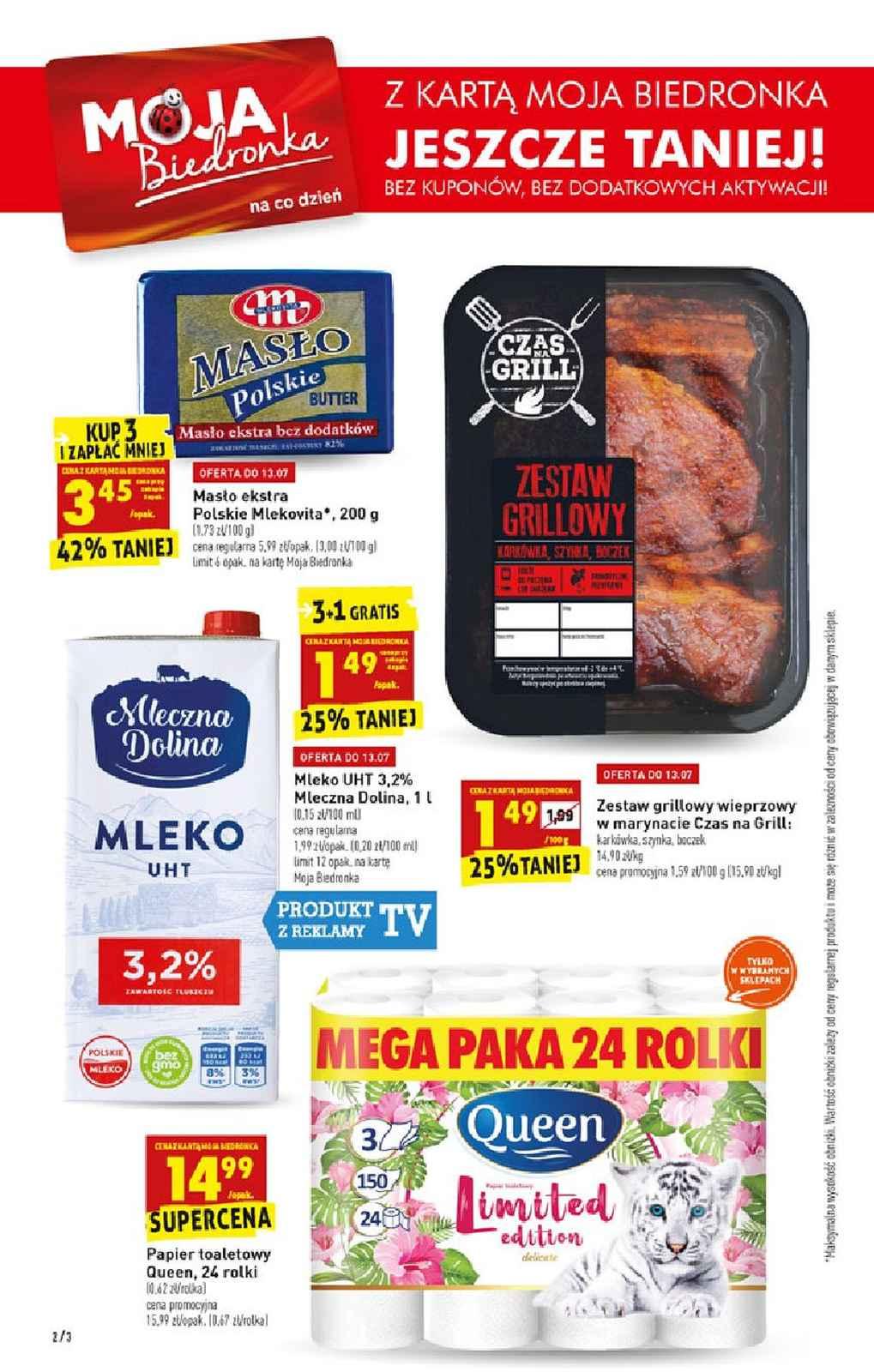 Gazetka promocyjna Biedronka str. 2