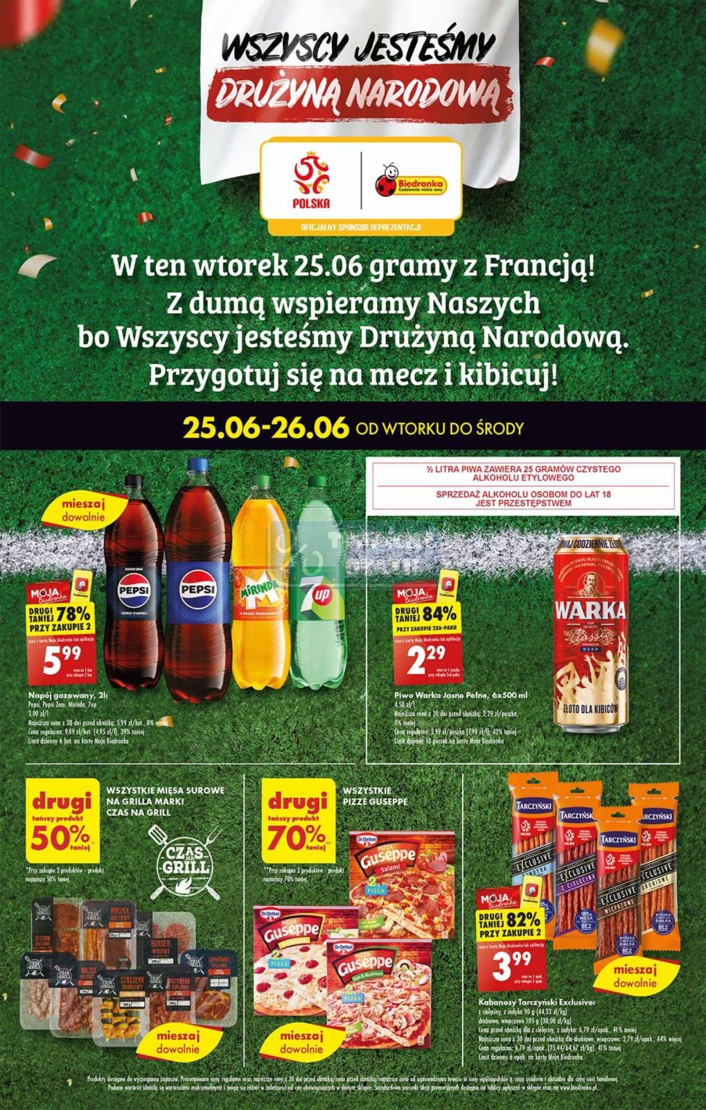 Gazetka promocyjna Biedronka str. 1