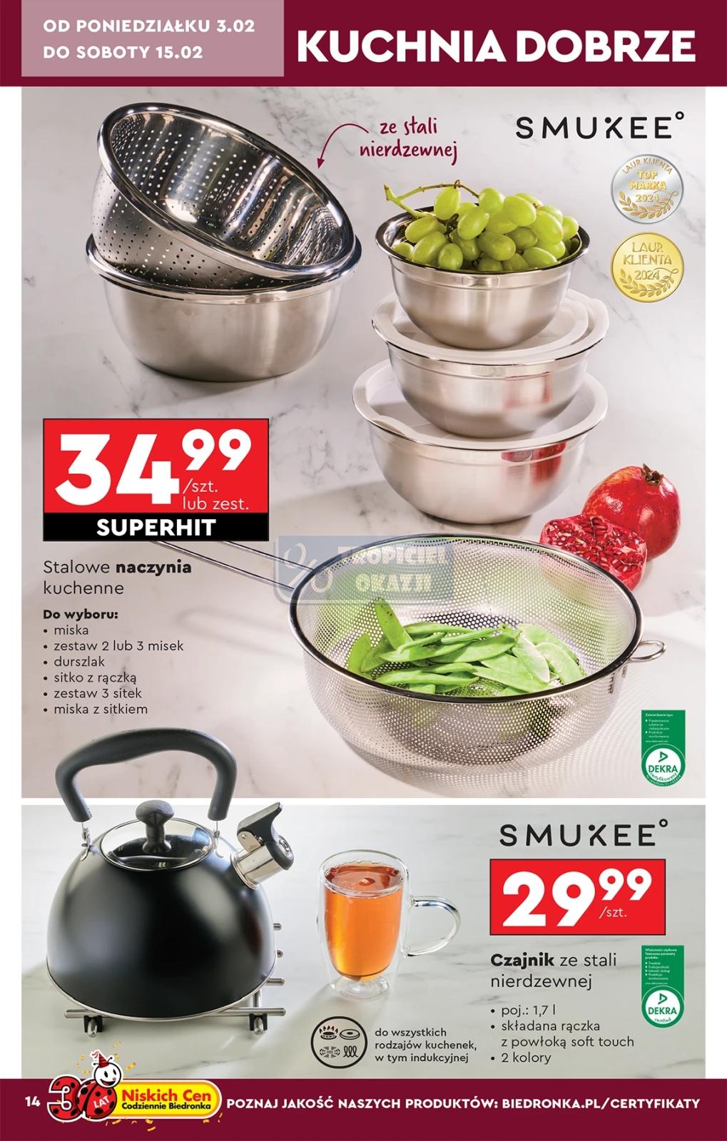 Gazetka promocyjna Biedronka str. 14