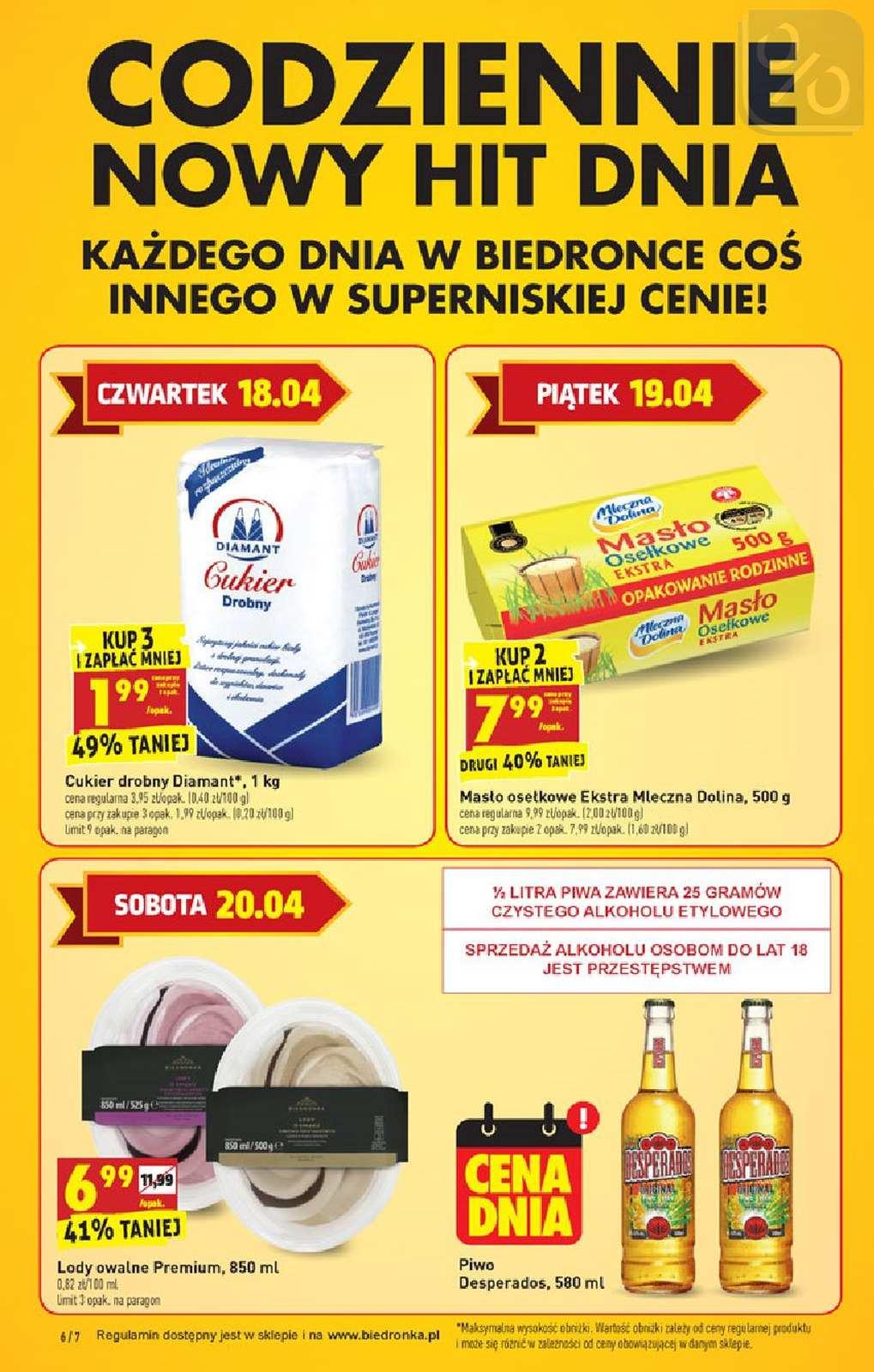 Gazetka promocyjna Biedronka str. 6