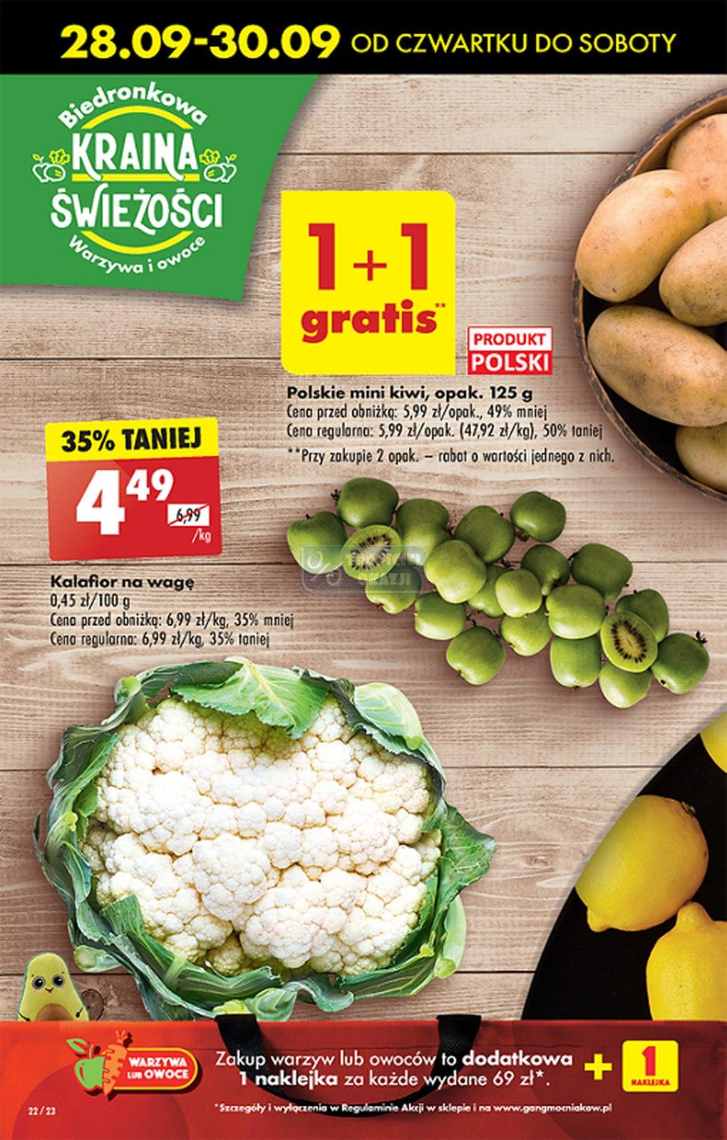 Gazetka promocyjna Biedronka str. 22