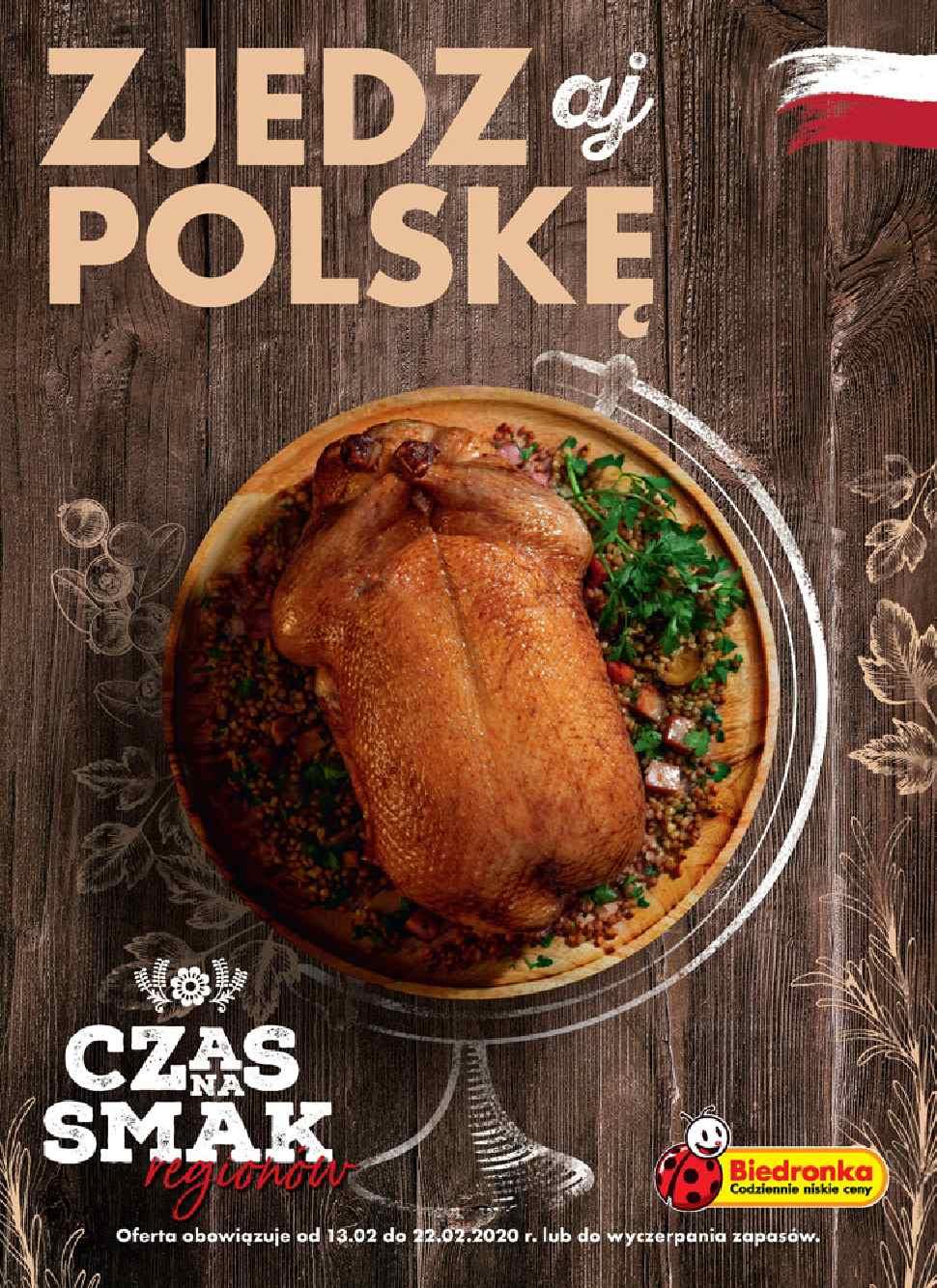 Gazetka promocyjna Biedronka str. 1