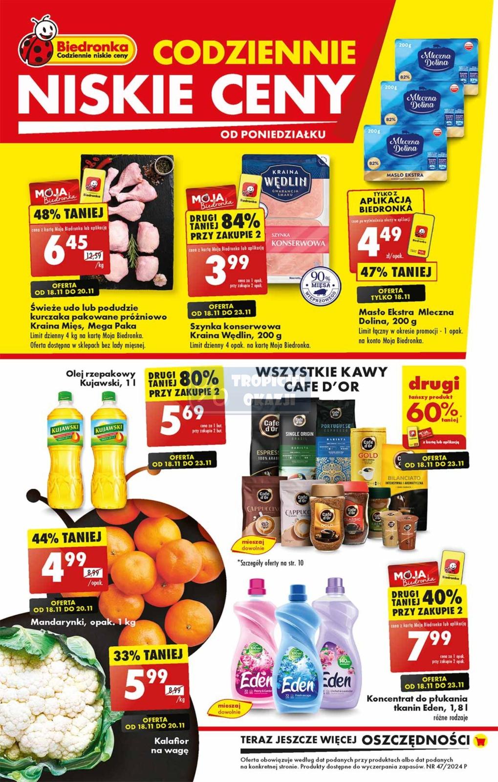 Gazetka promocyjna Biedronka str. 1