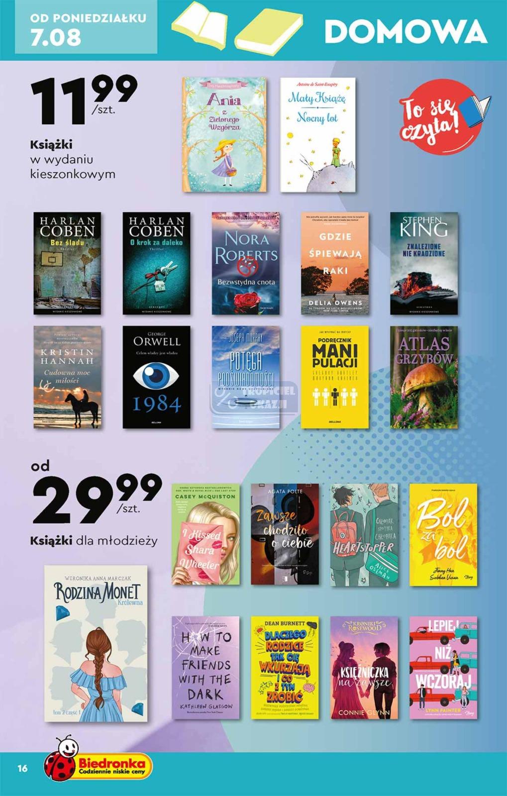 Gazetka promocyjna Biedronka str. 16