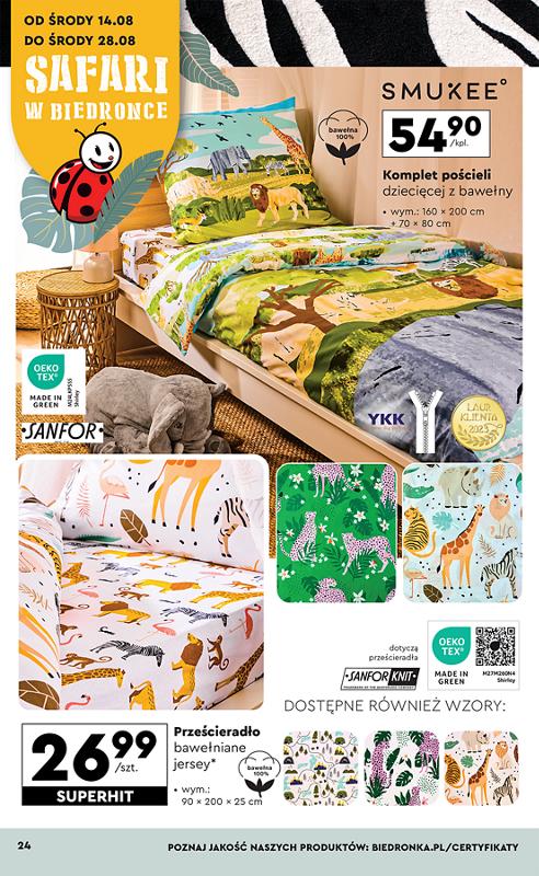 Gazetka promocyjna Biedronka str. 24