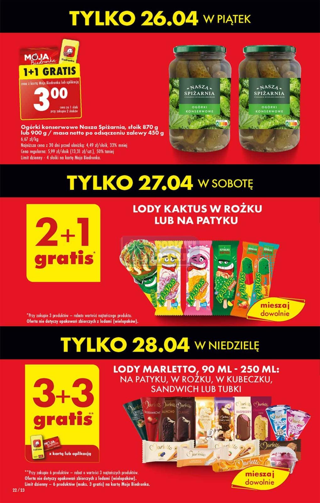 Gazetka promocyjna Biedronka str. 23