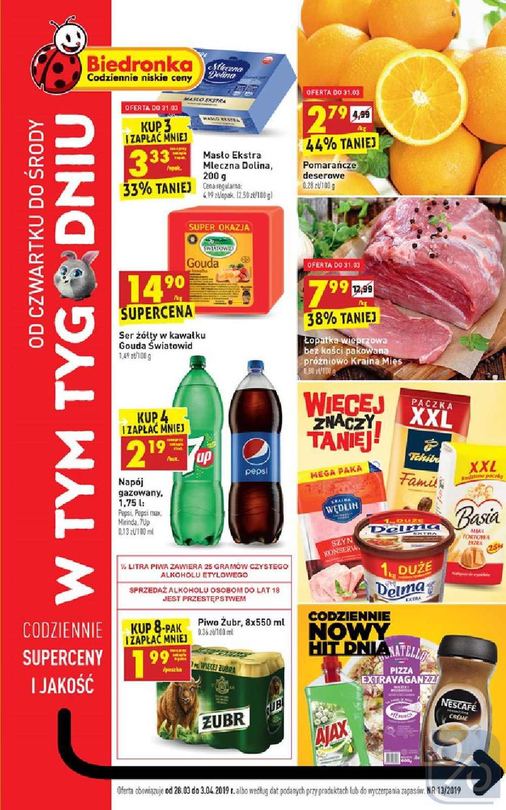 Gazetka promocyjna Biedronka str. 3
