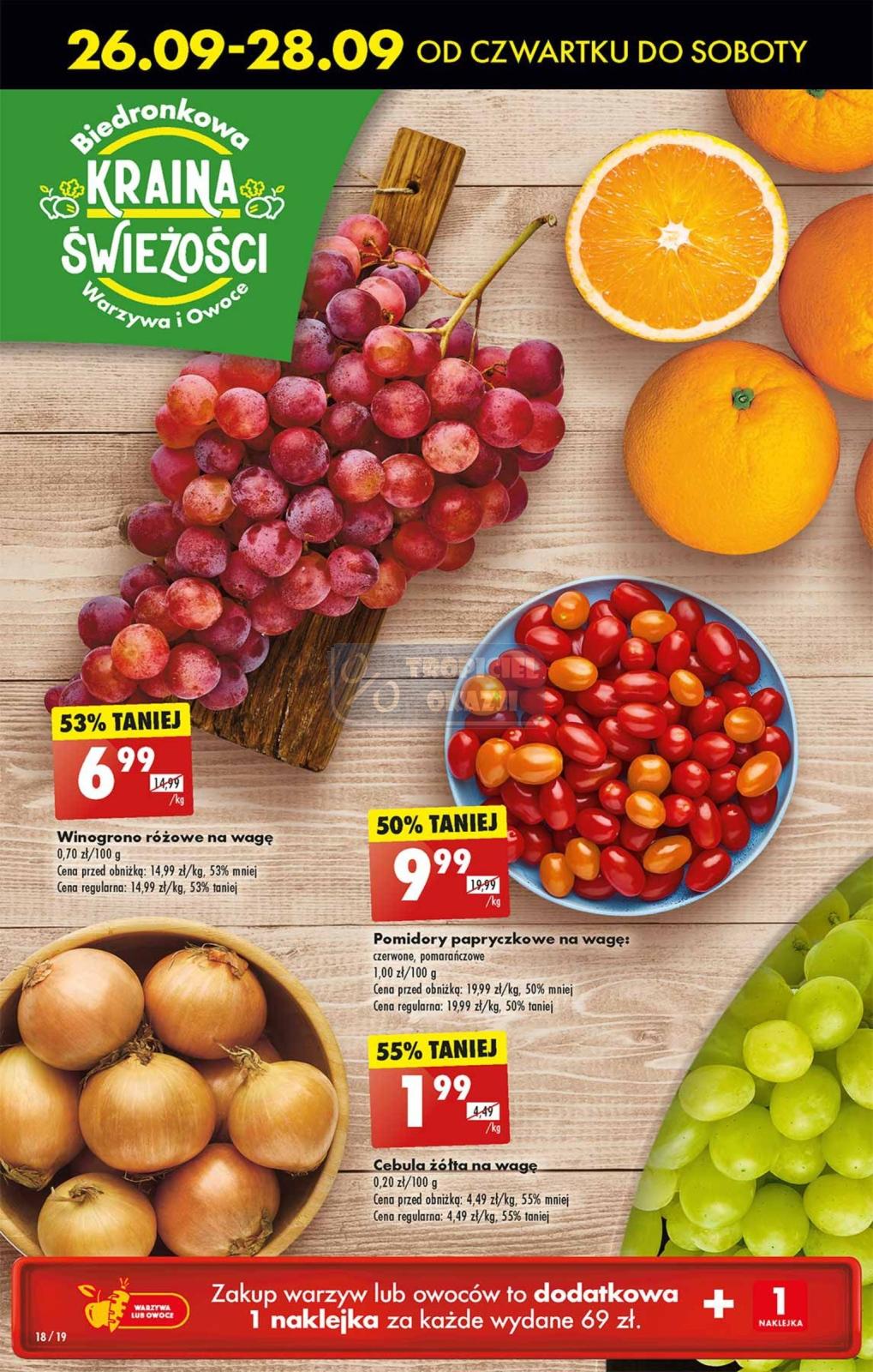 Gazetka promocyjna Biedronka str. 18