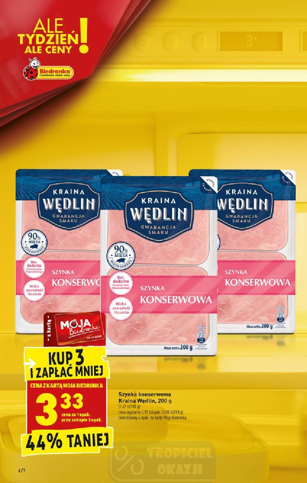 Gazetka promocyjna Biedronka str. 6