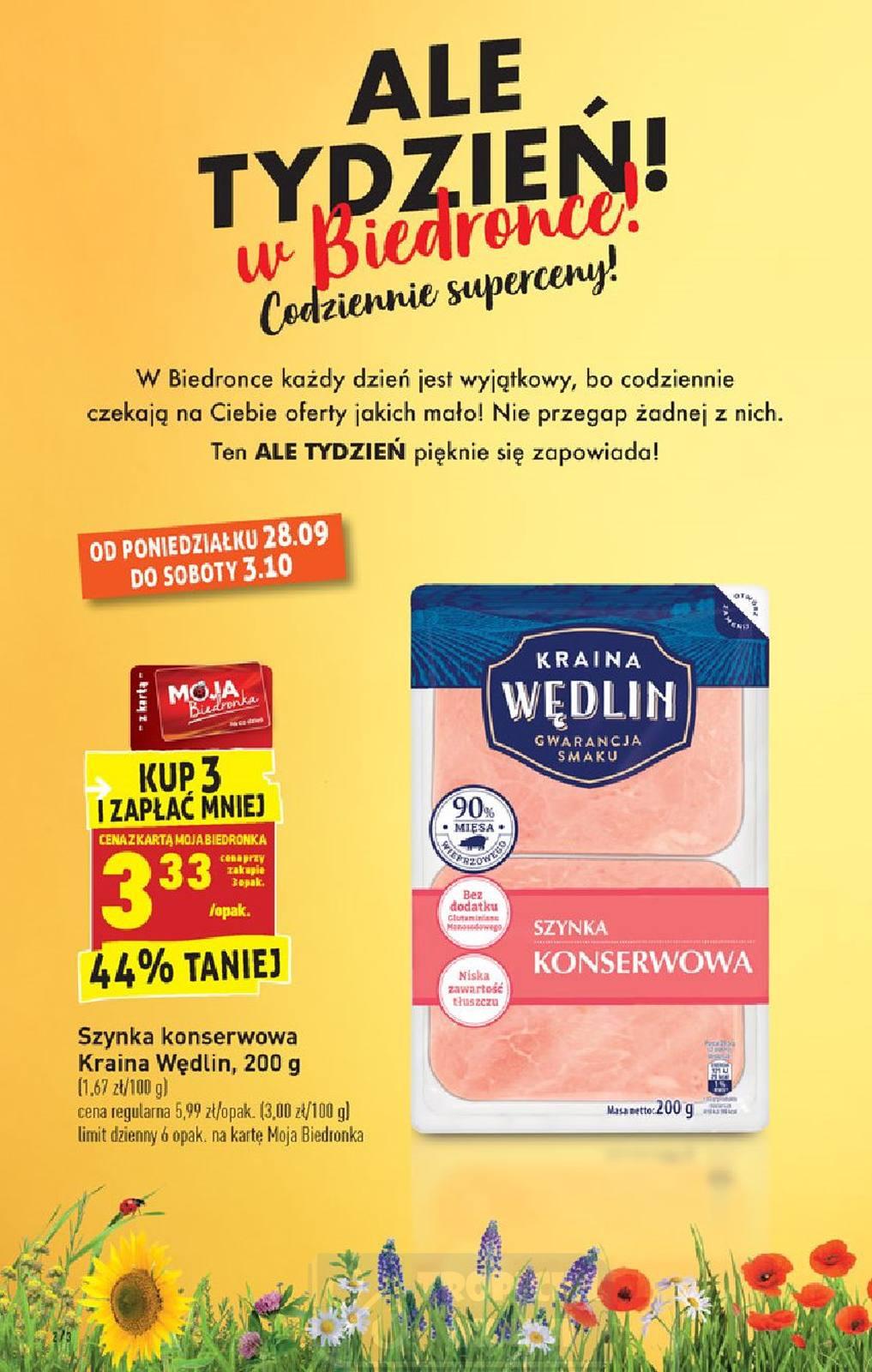 Gazetka promocyjna Biedronka str. 2