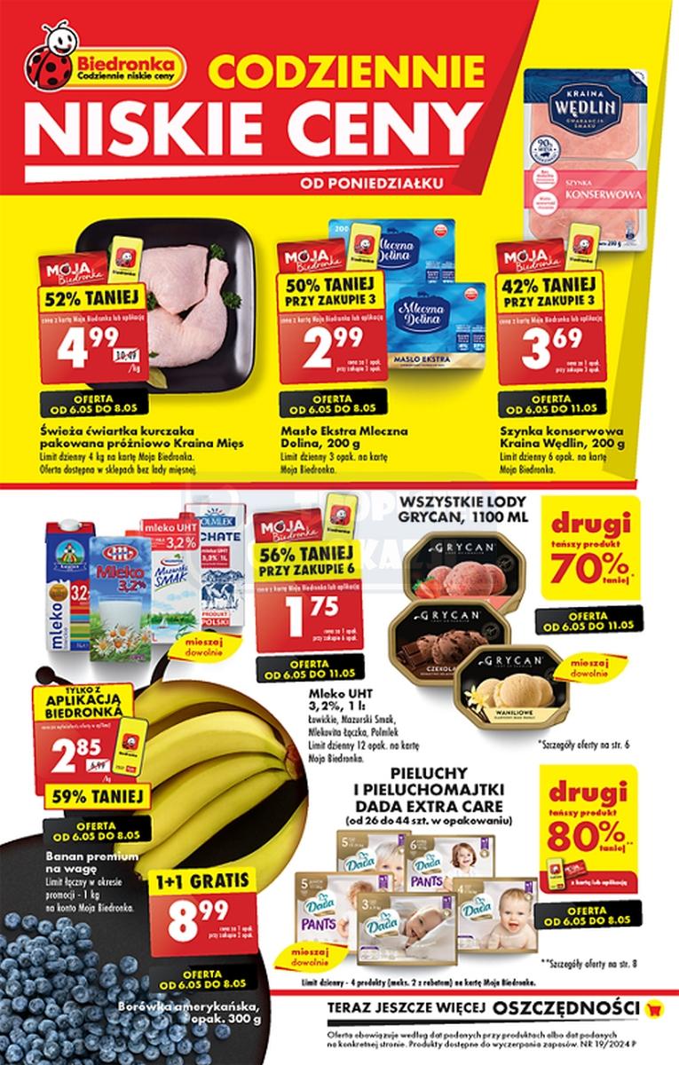 Gazetka promocyjna Biedronka str. 1