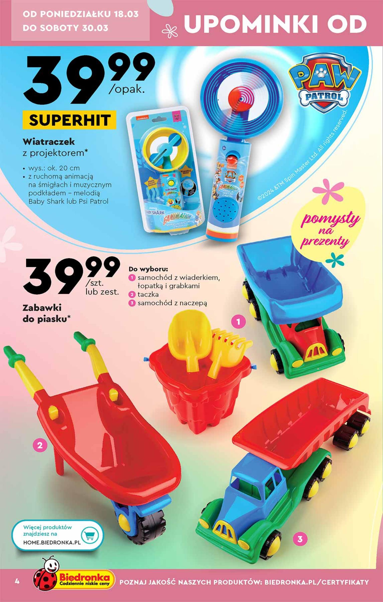 Gazetka promocyjna Biedronka str. 4