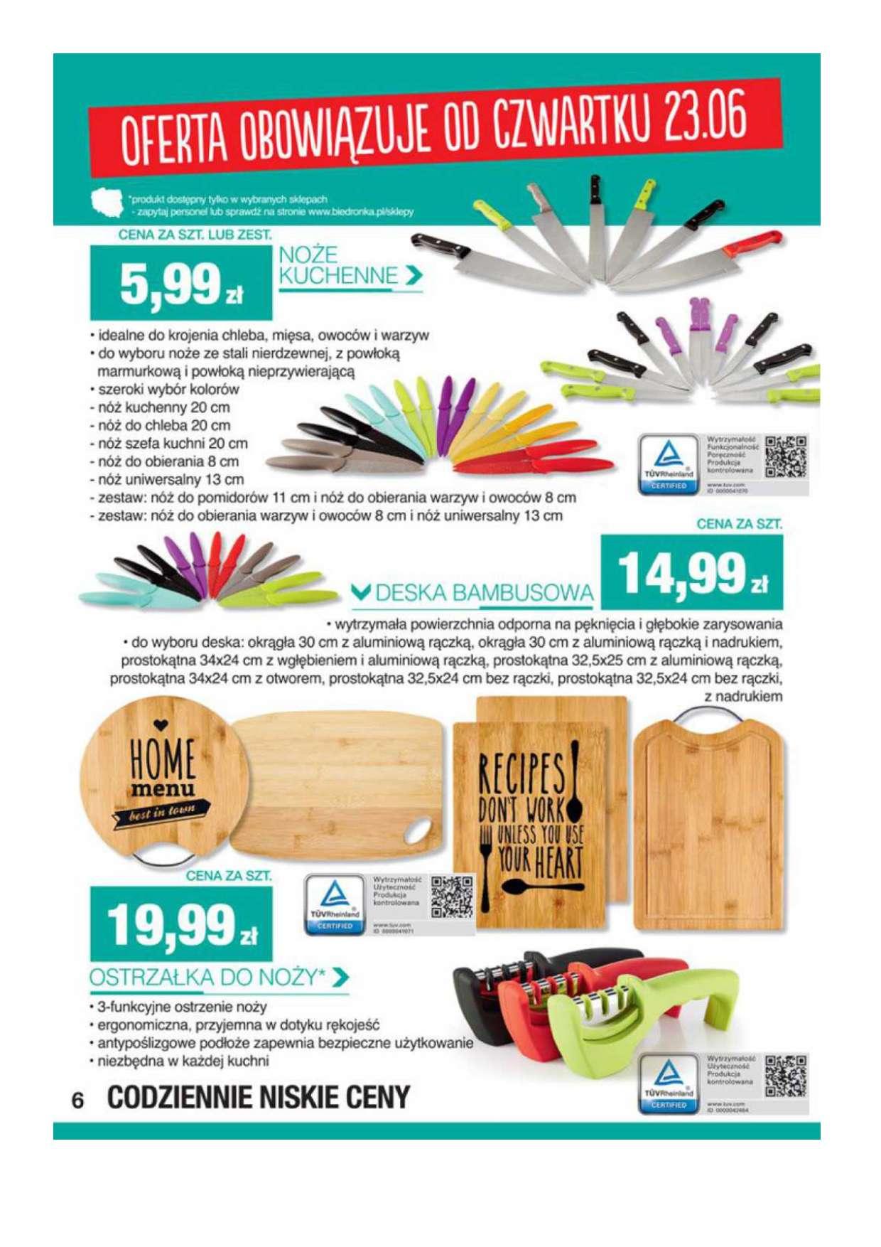 Gazetka promocyjna Biedronka str. 6