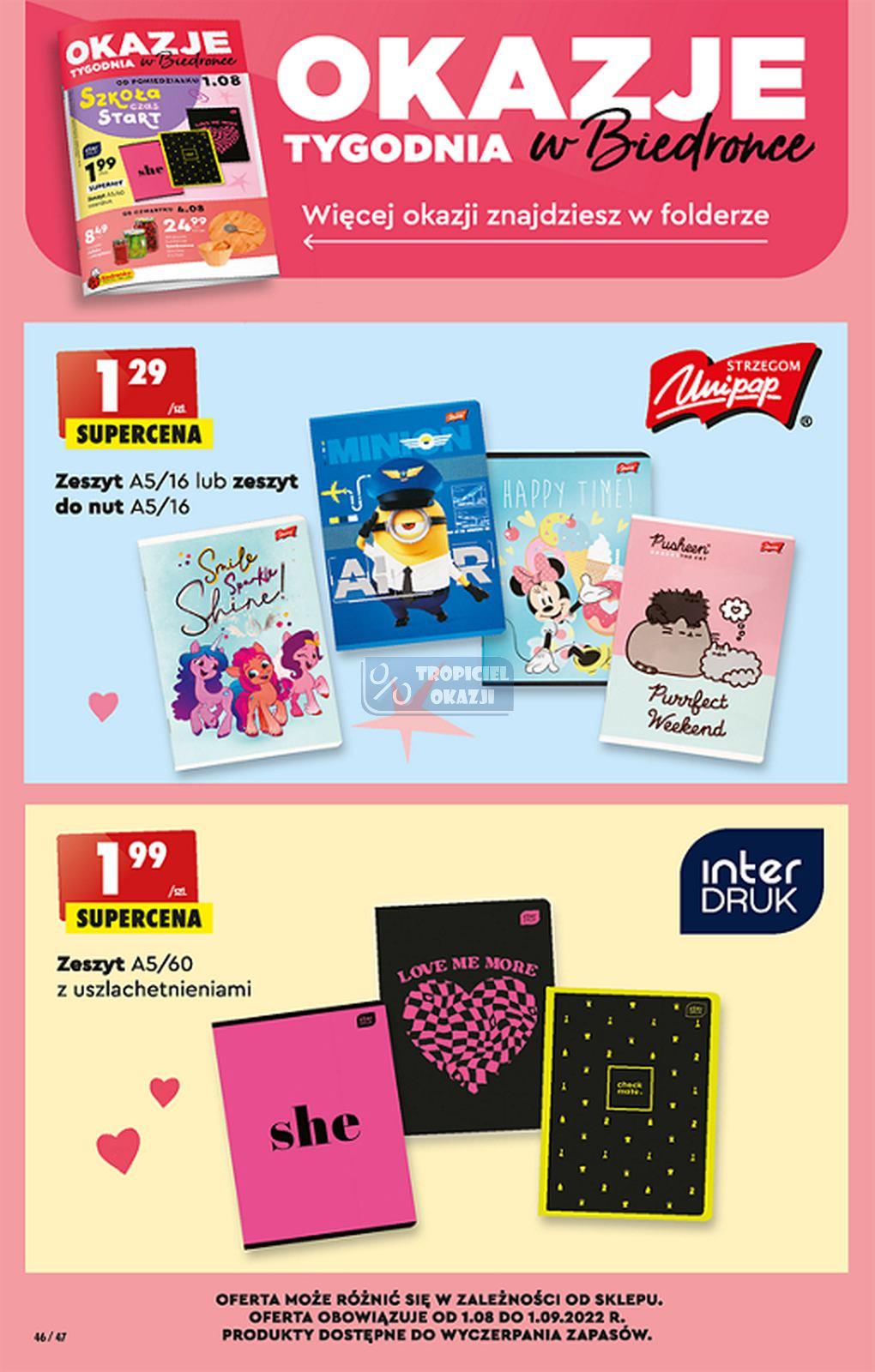 Gazetka promocyjna Biedronka str. 46
