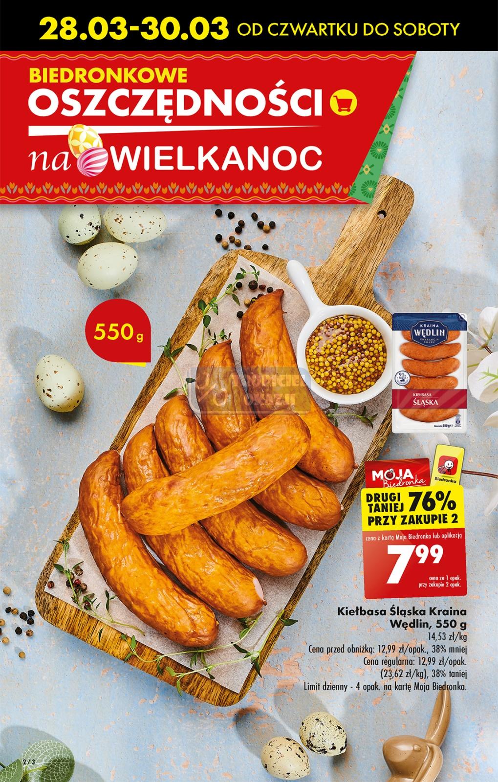 Gazetka promocyjna Biedronka str. 2