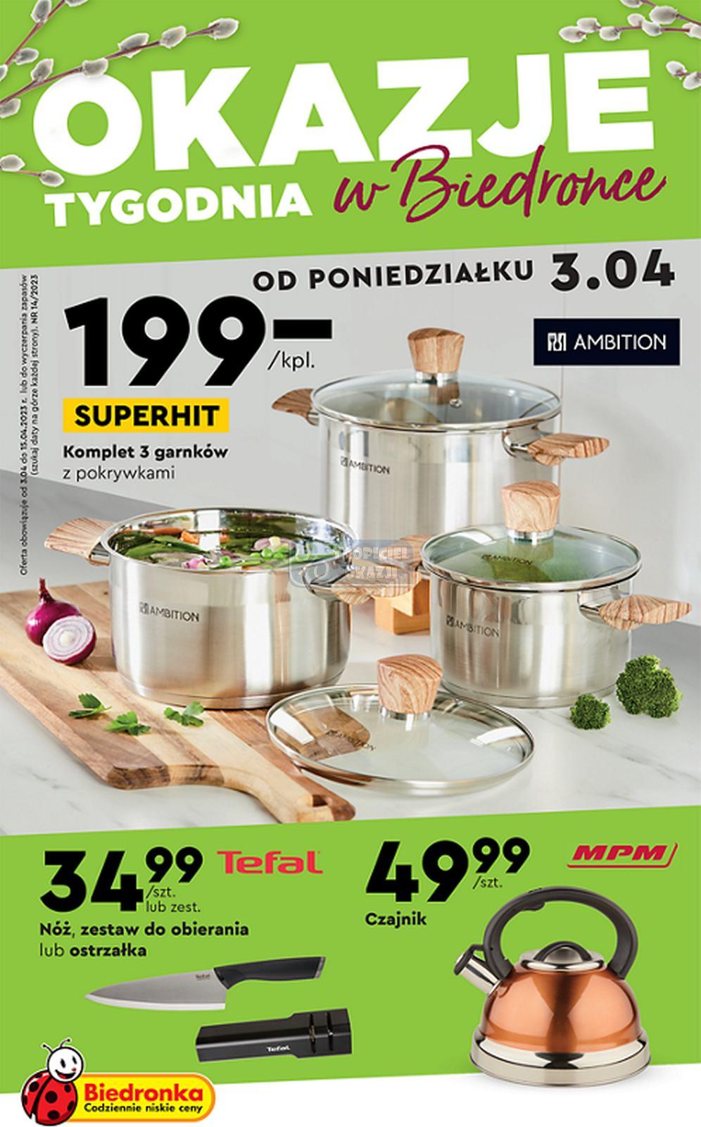 Gazetka promocyjna Biedronka str. 1