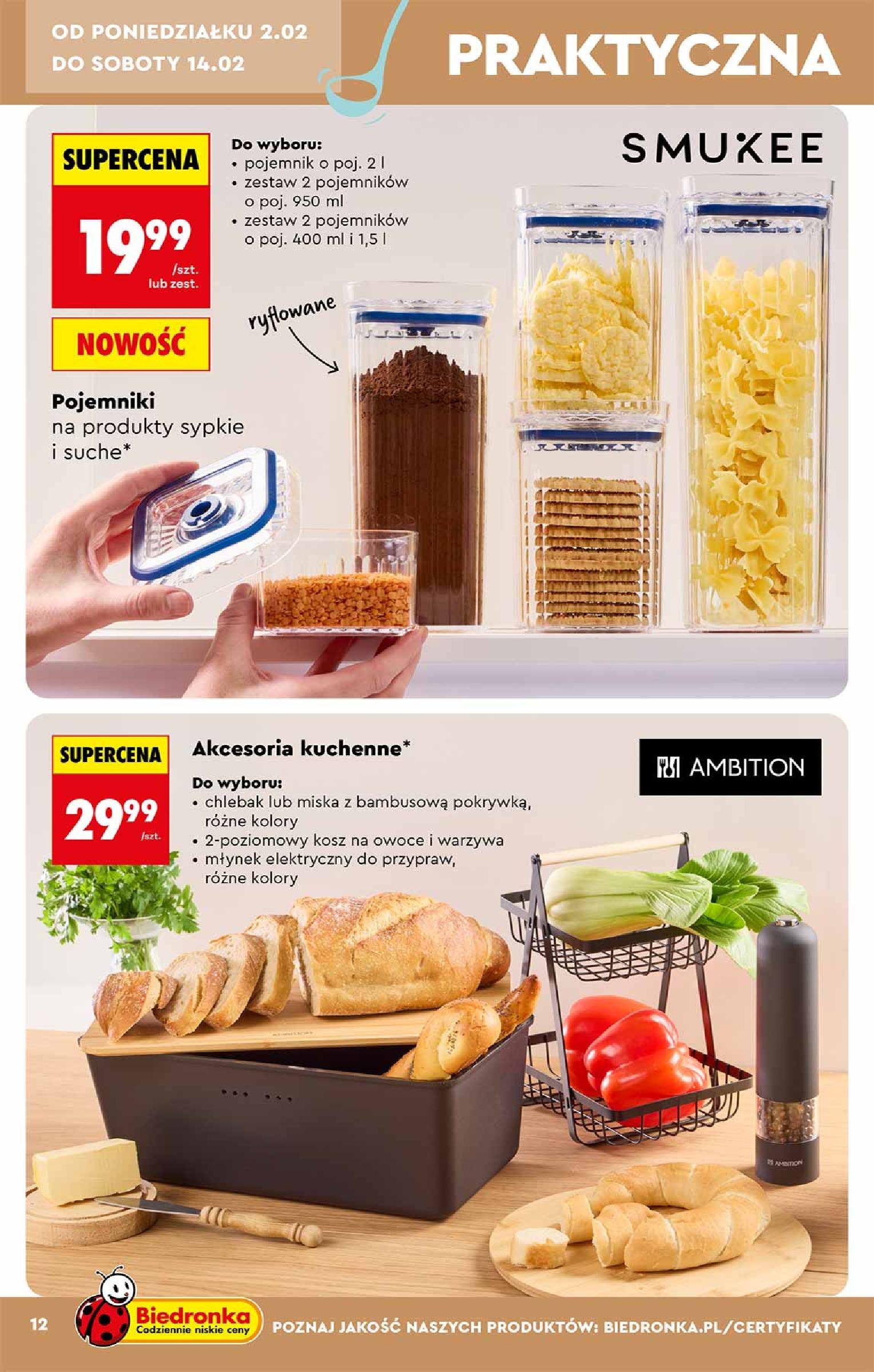 Gazetka promocyjna Biedronka str. 12