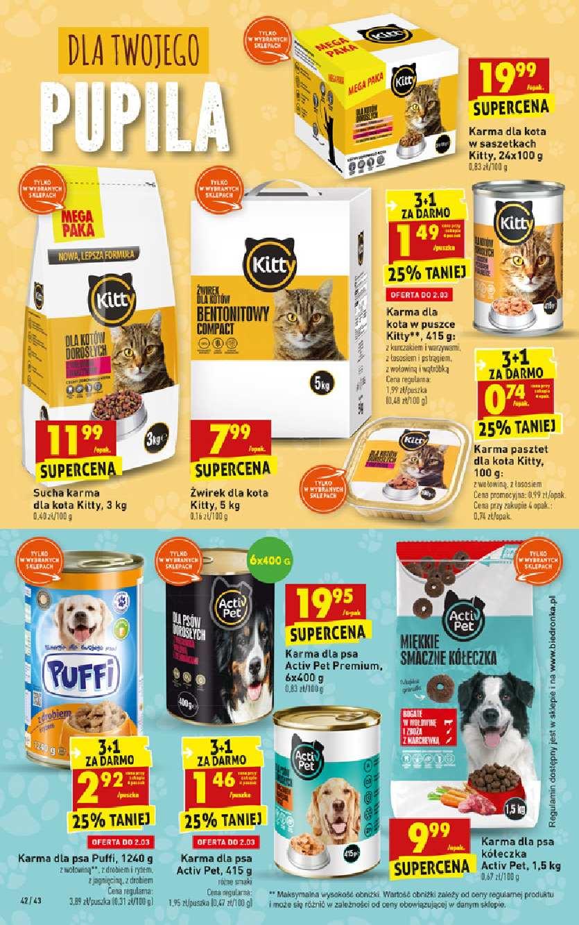 Gazetka promocyjna Biedronka str. 42