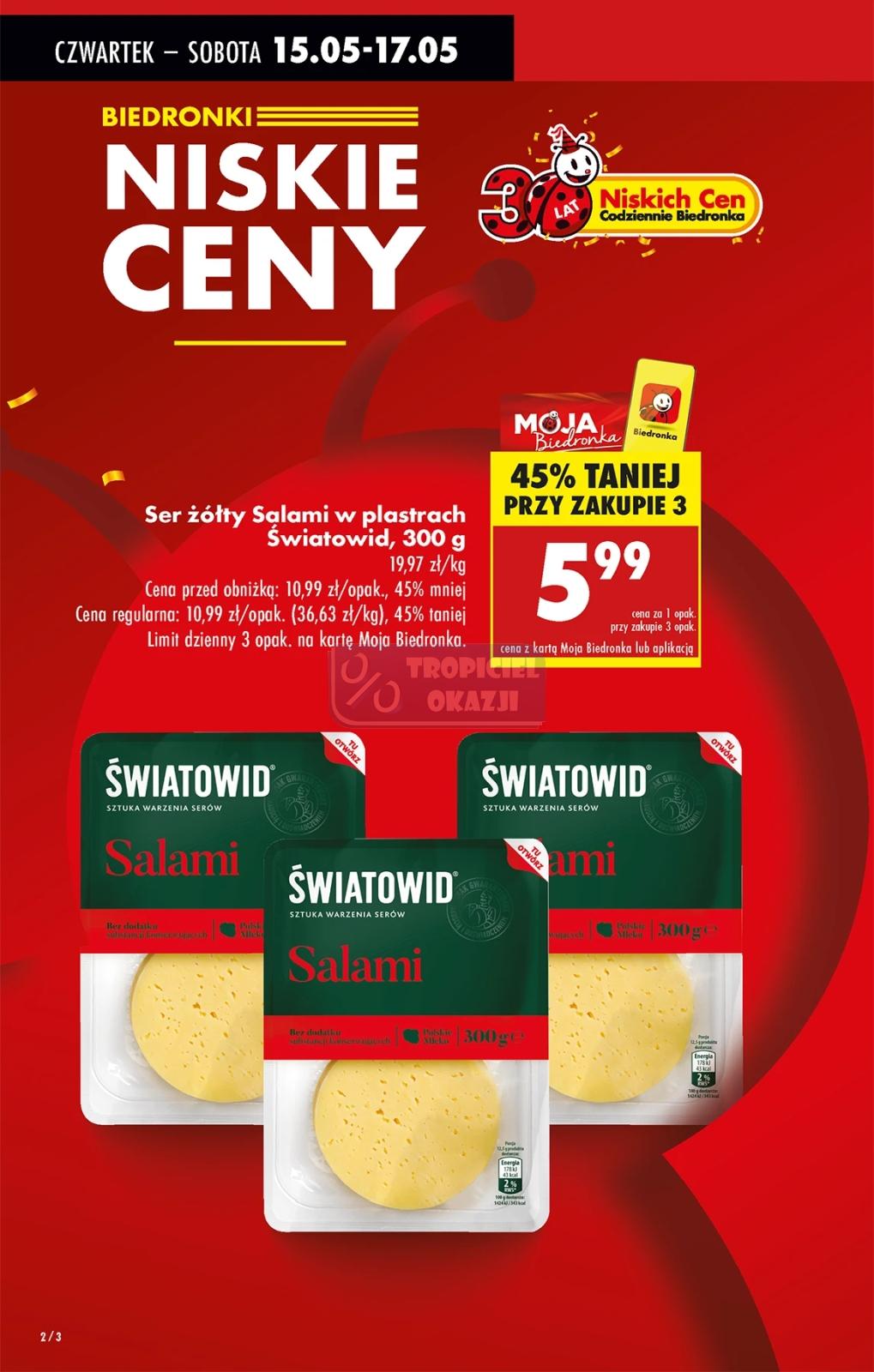 Gazetka promocyjna Biedronka str. 2