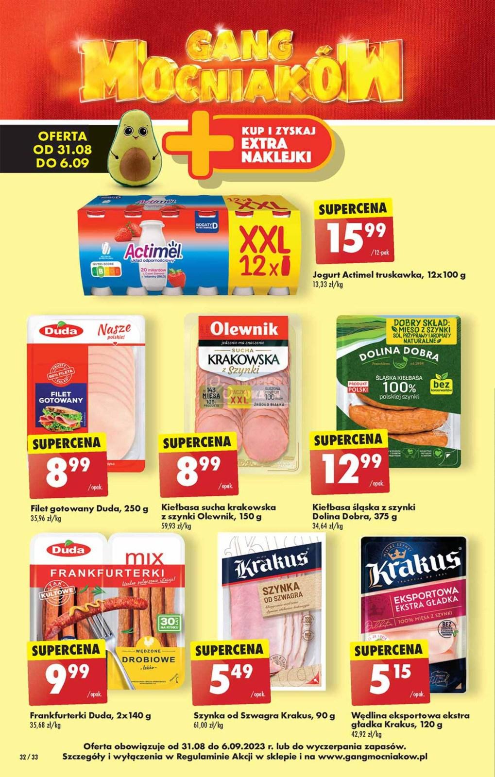 Gazetka promocyjna Biedronka str. 32