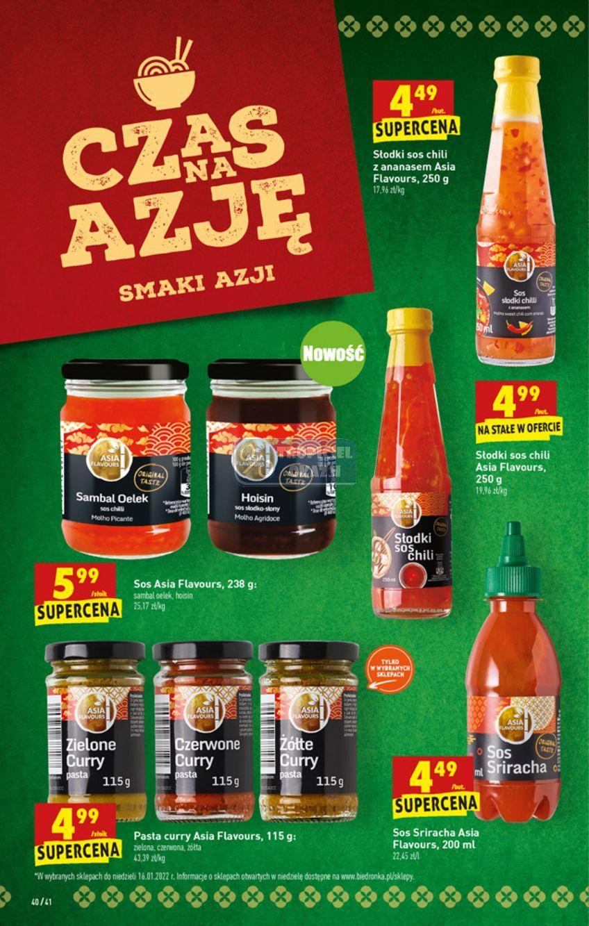 Gazetka promocyjna Biedronka str. 40