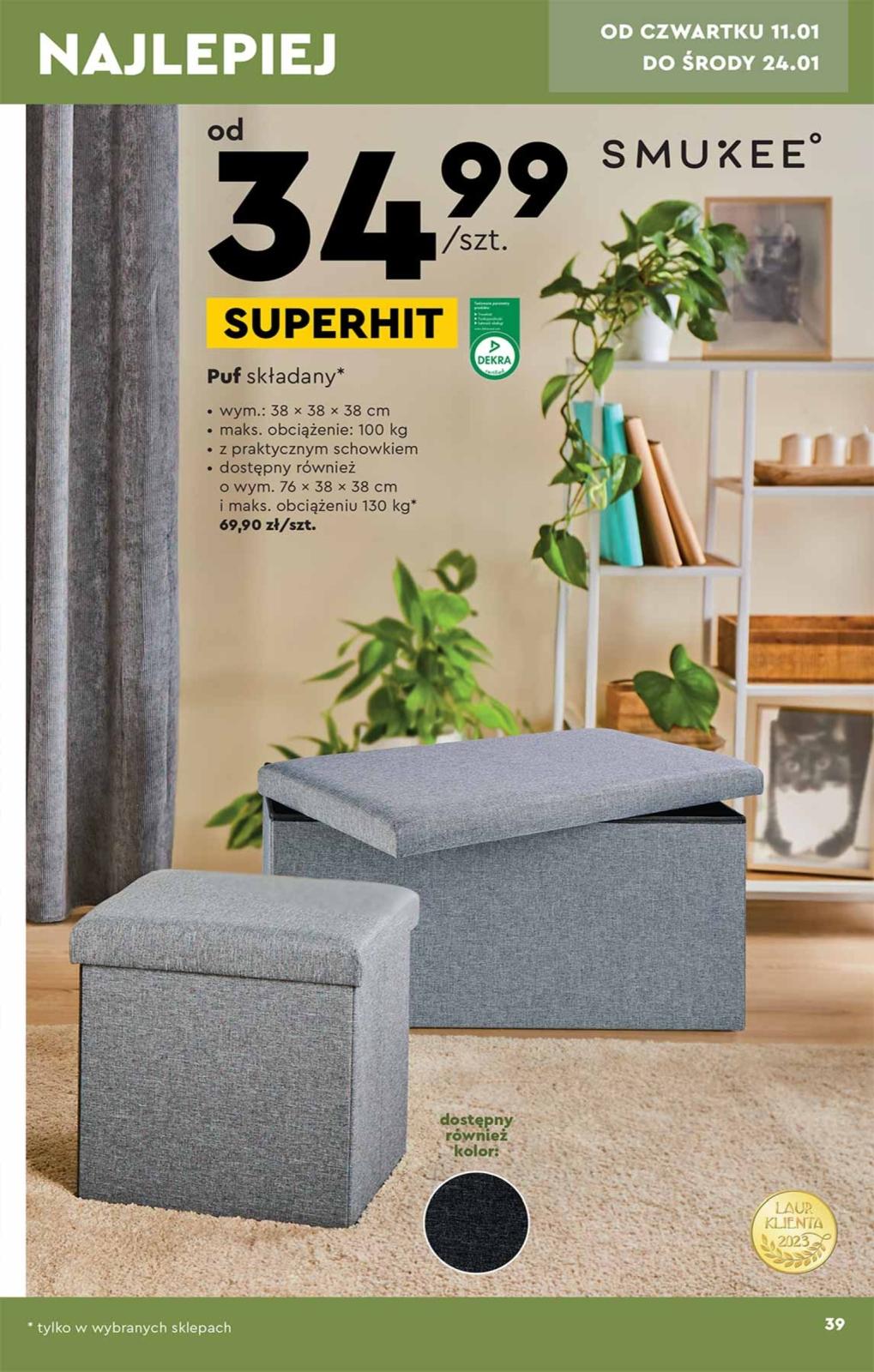 Gazetka promocyjna Biedronka str. 39