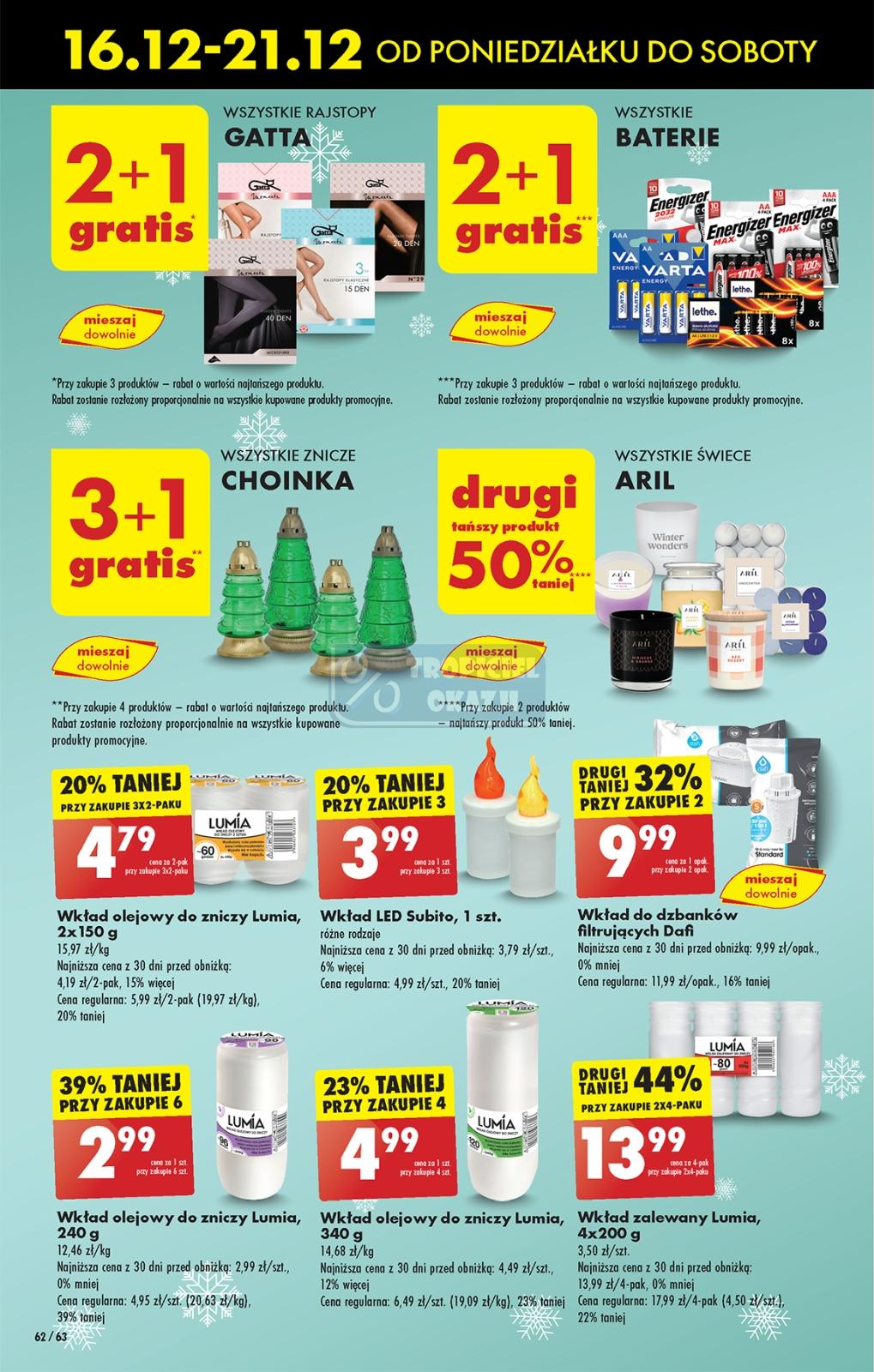 Gazetka promocyjna Biedronka str. 62