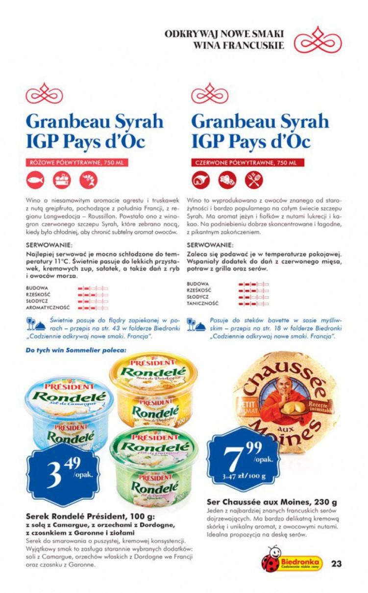 Gazetka promocyjna Biedronka str. 23
