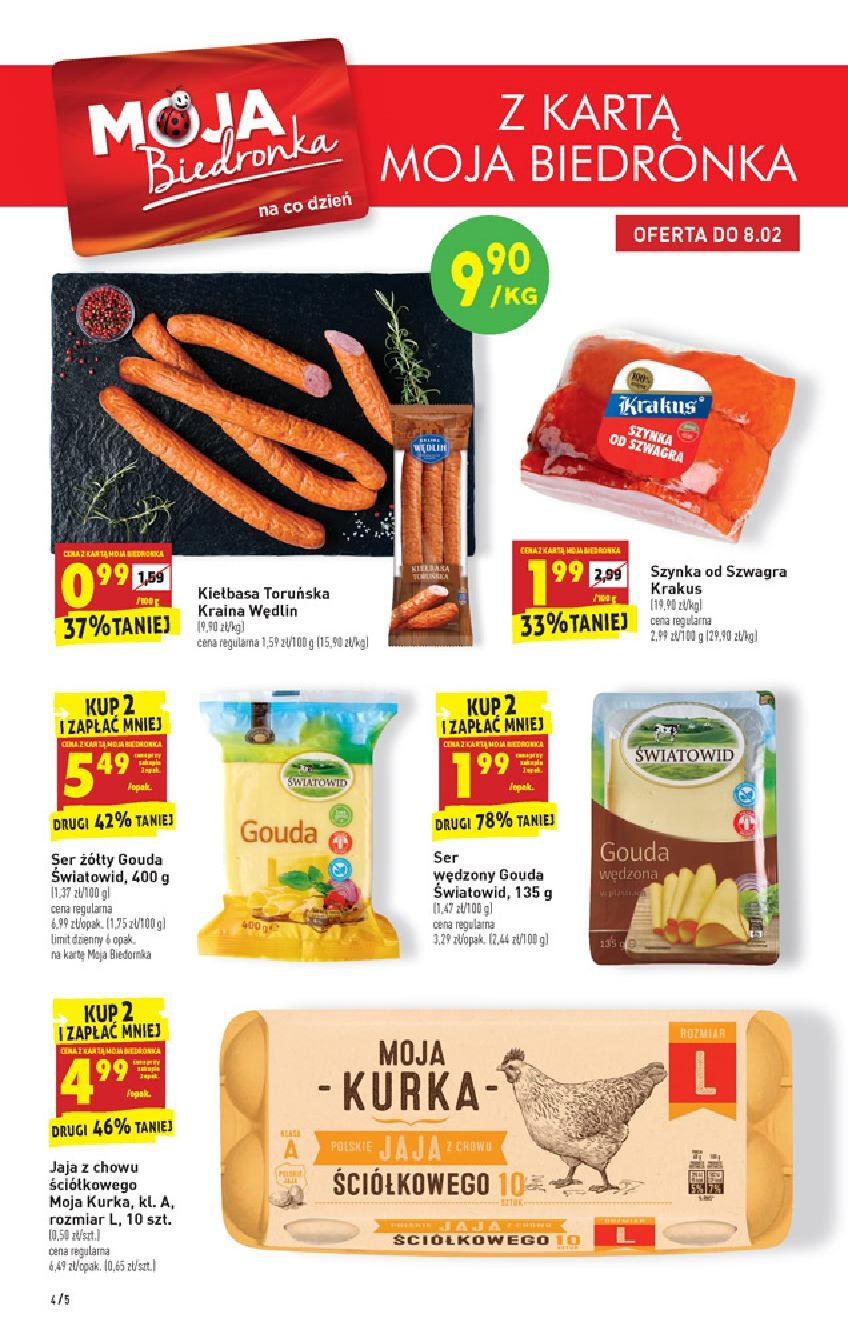 Gazetka promocyjna Biedronka str. 4