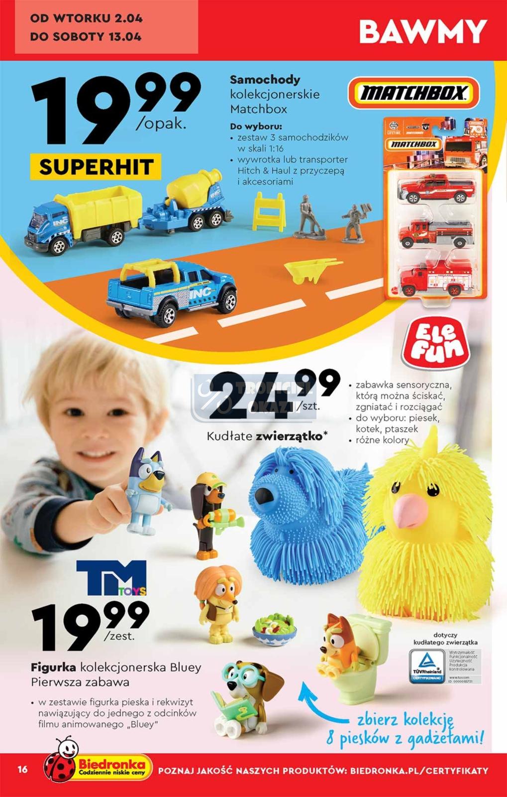 Gazetka promocyjna Biedronka str. 16