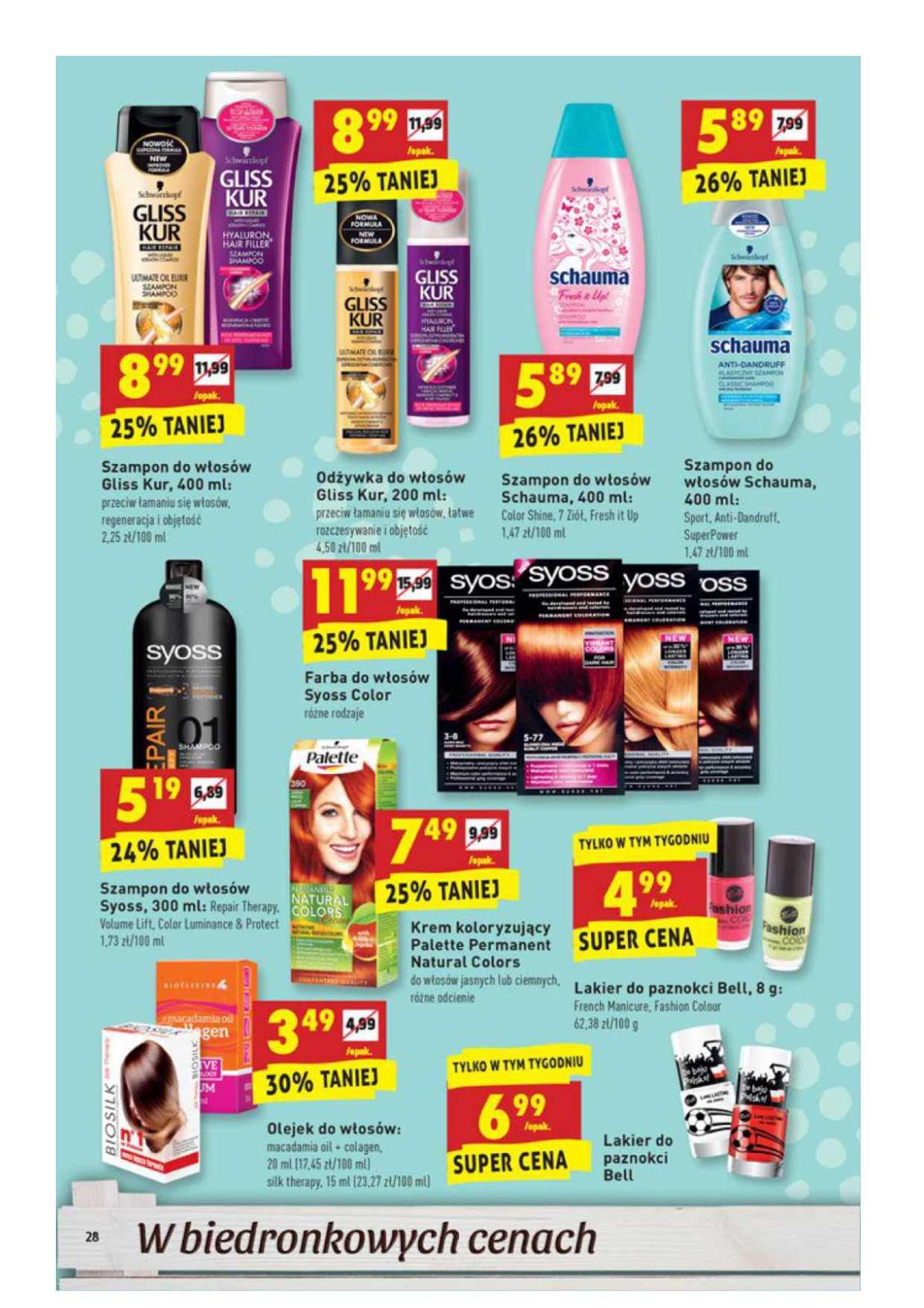 Gazetka promocyjna Biedronka str. 28